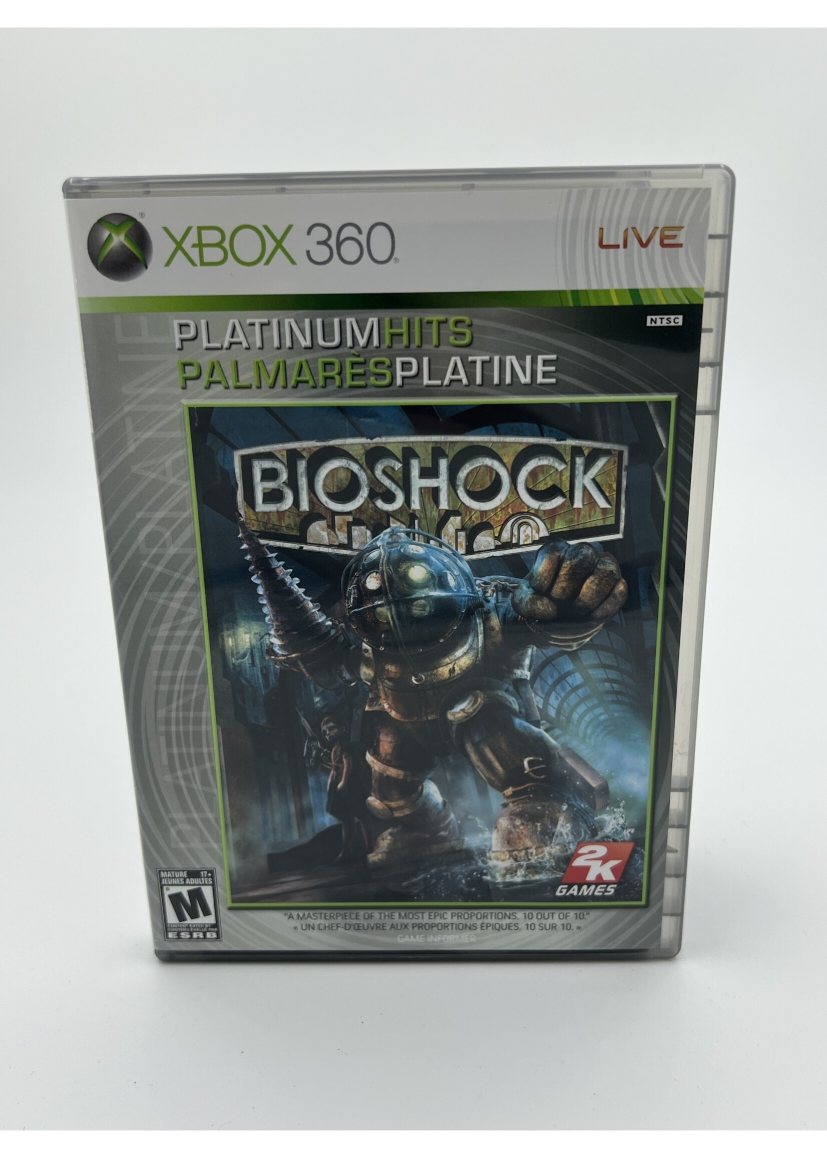 Xbox Bioshock Platinum Hits Xbox 360