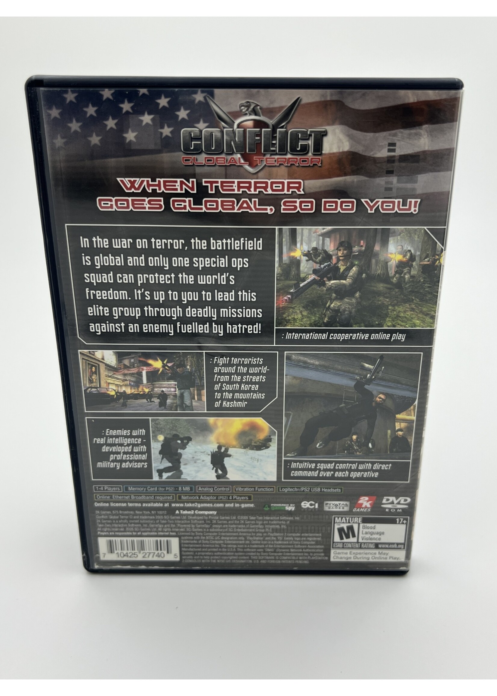 Sony Conflict Global Terror PS2