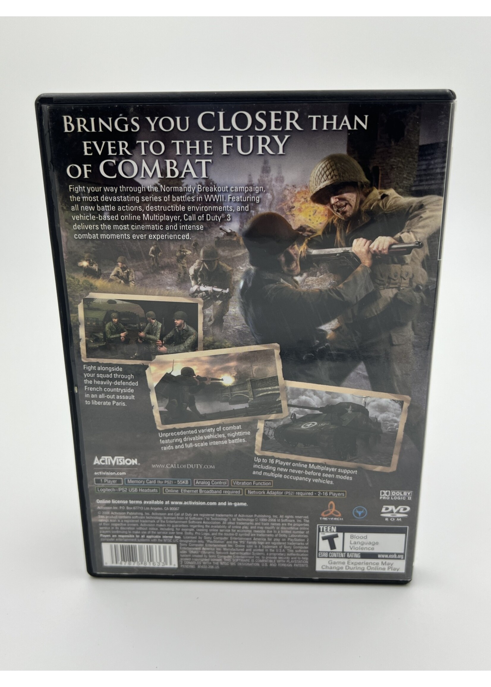 Call of duty cheap 3 ps2 online
