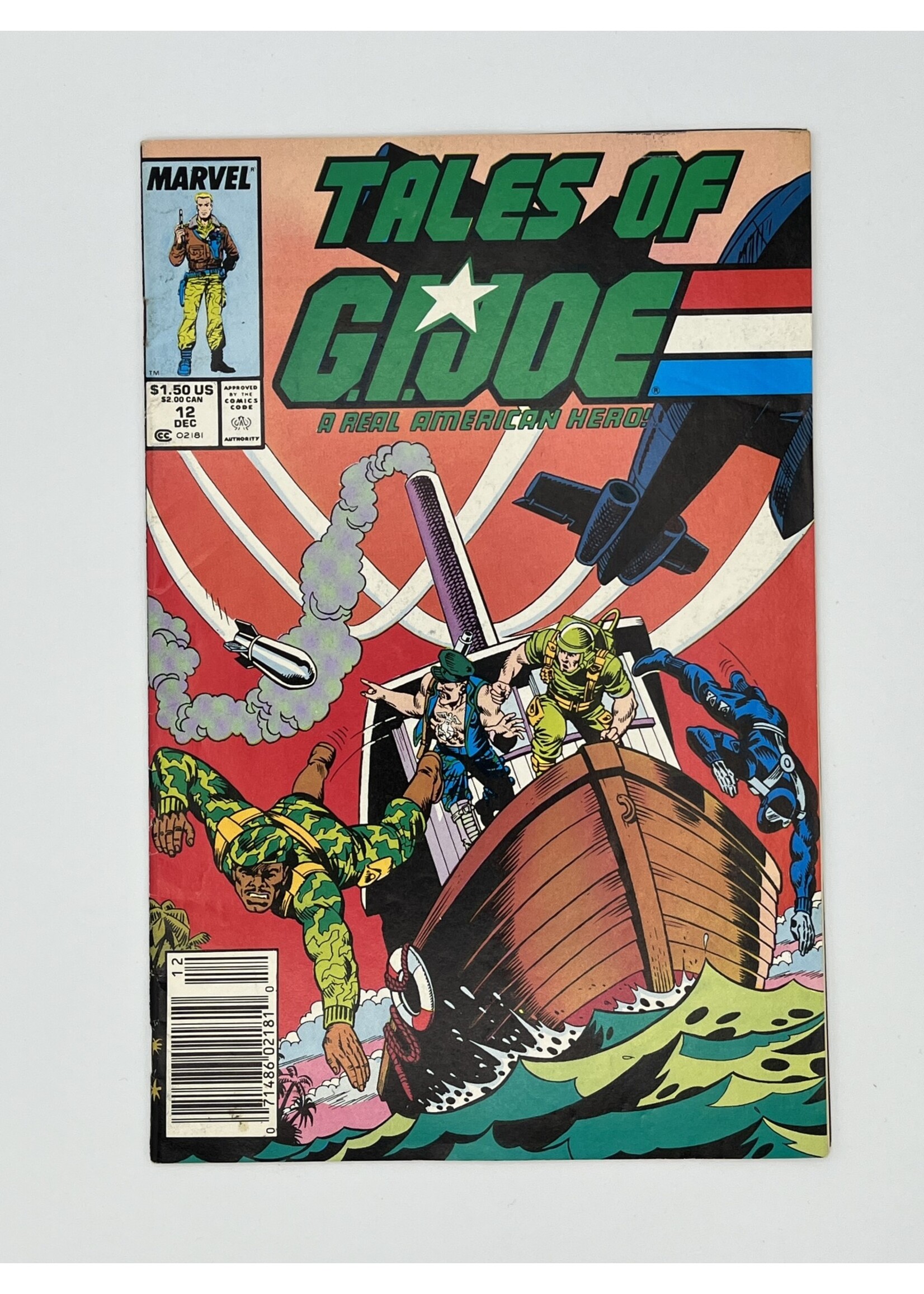 Marvel TALES OF G.I. JOE #12 Marvel December 1988