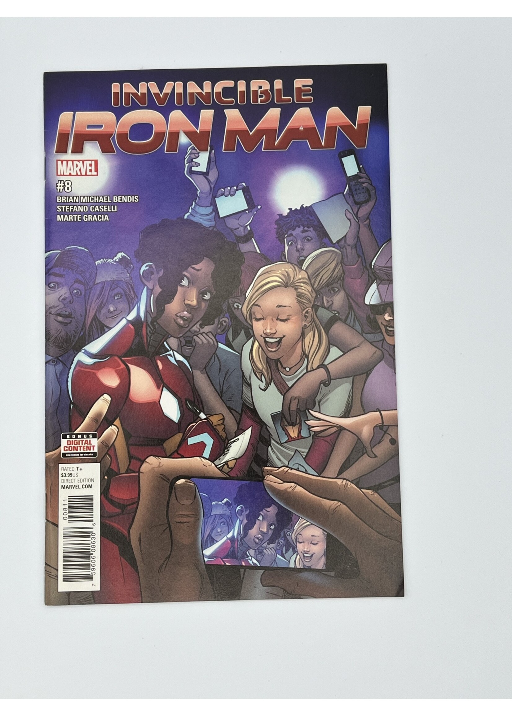 Marvel INVINCIBLE IRON MAN #8 Marvel August 2017