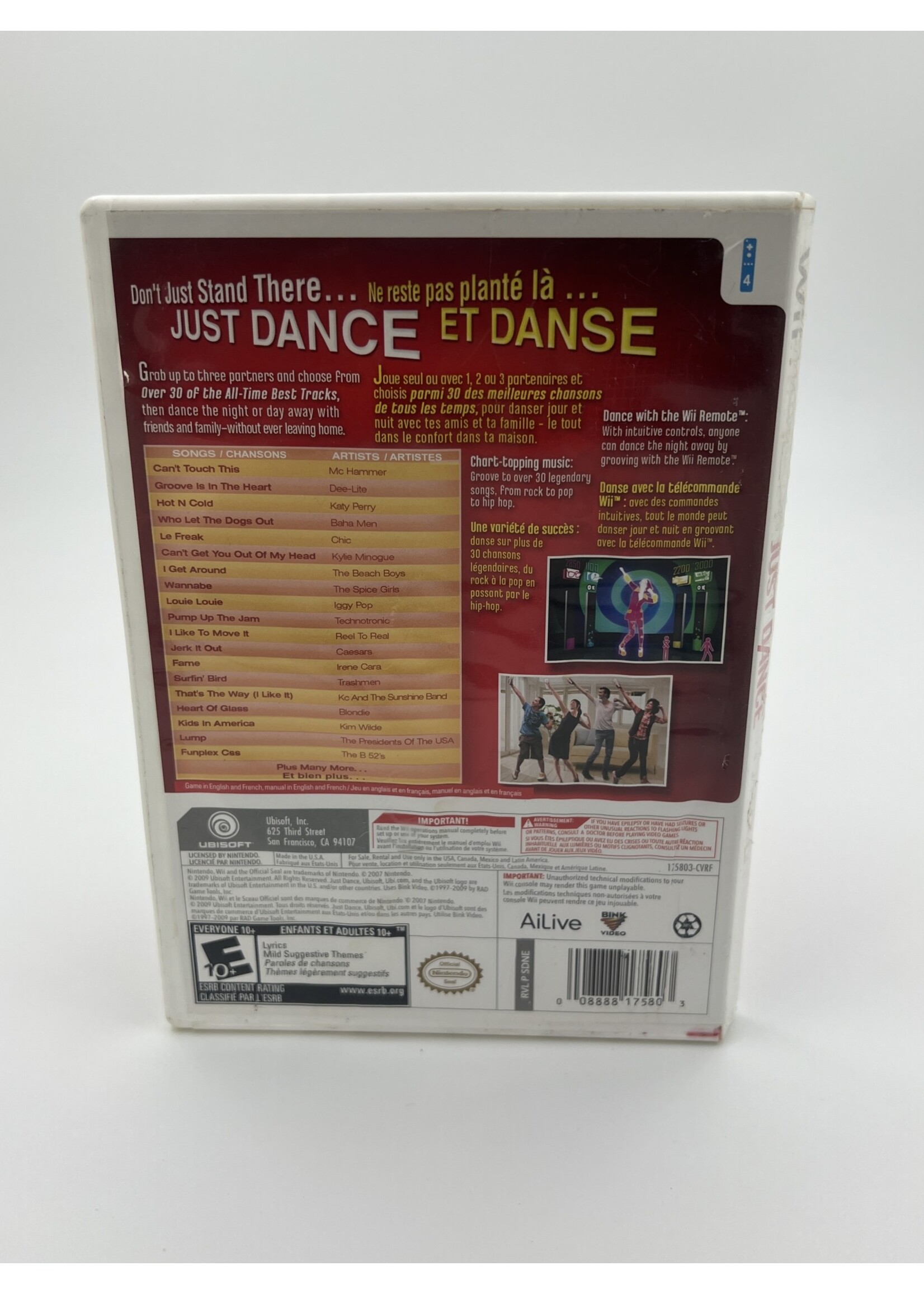 Nintendo Just Dance Wii