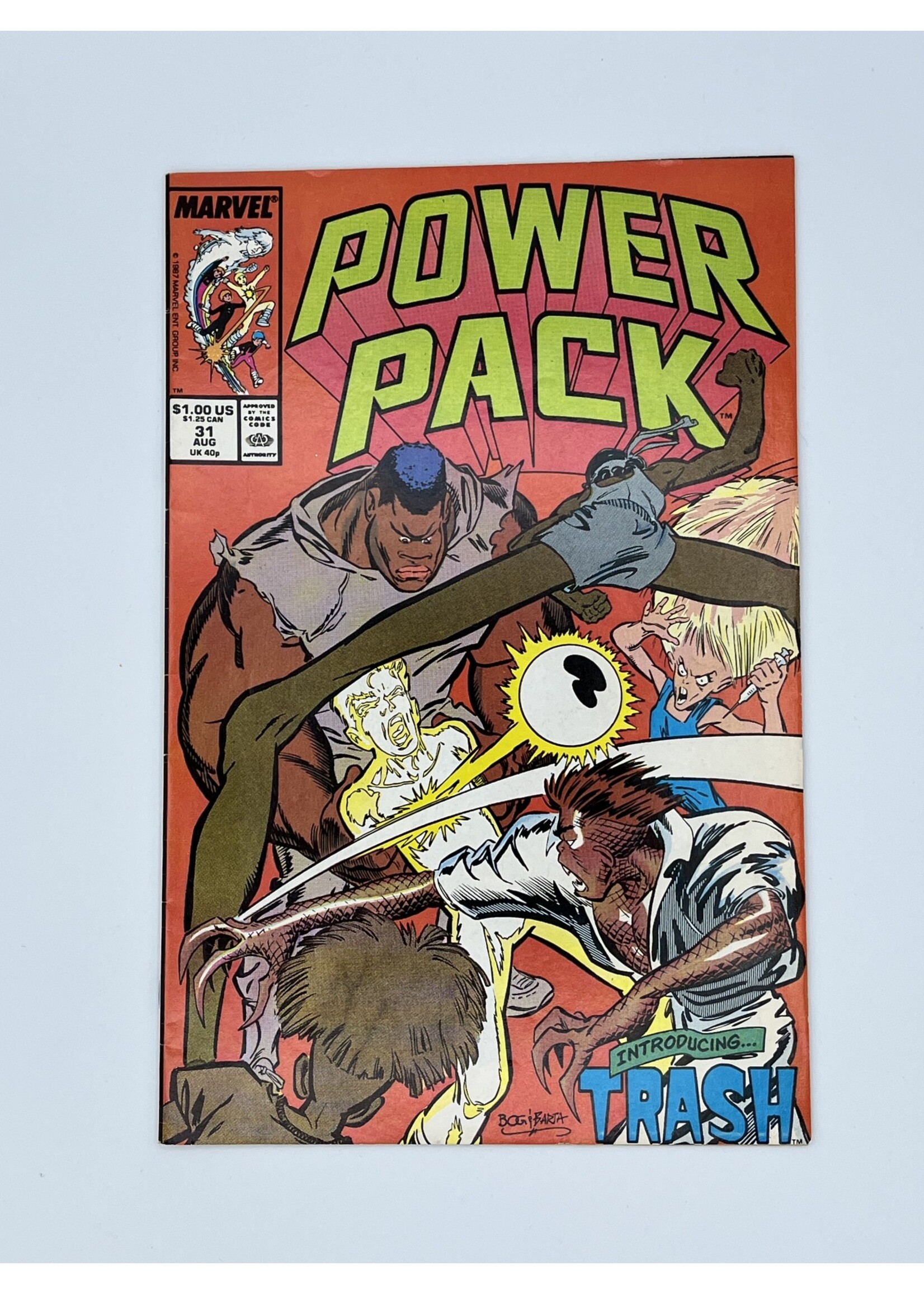 Marvel POWER PACK #31 Marvel August 1987
