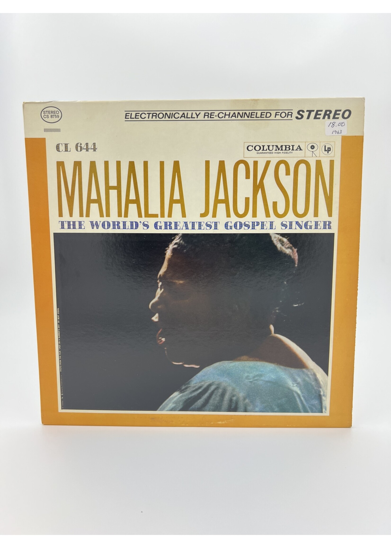 LP Mahalia Jackson The World Greatest Gospel Singer LP