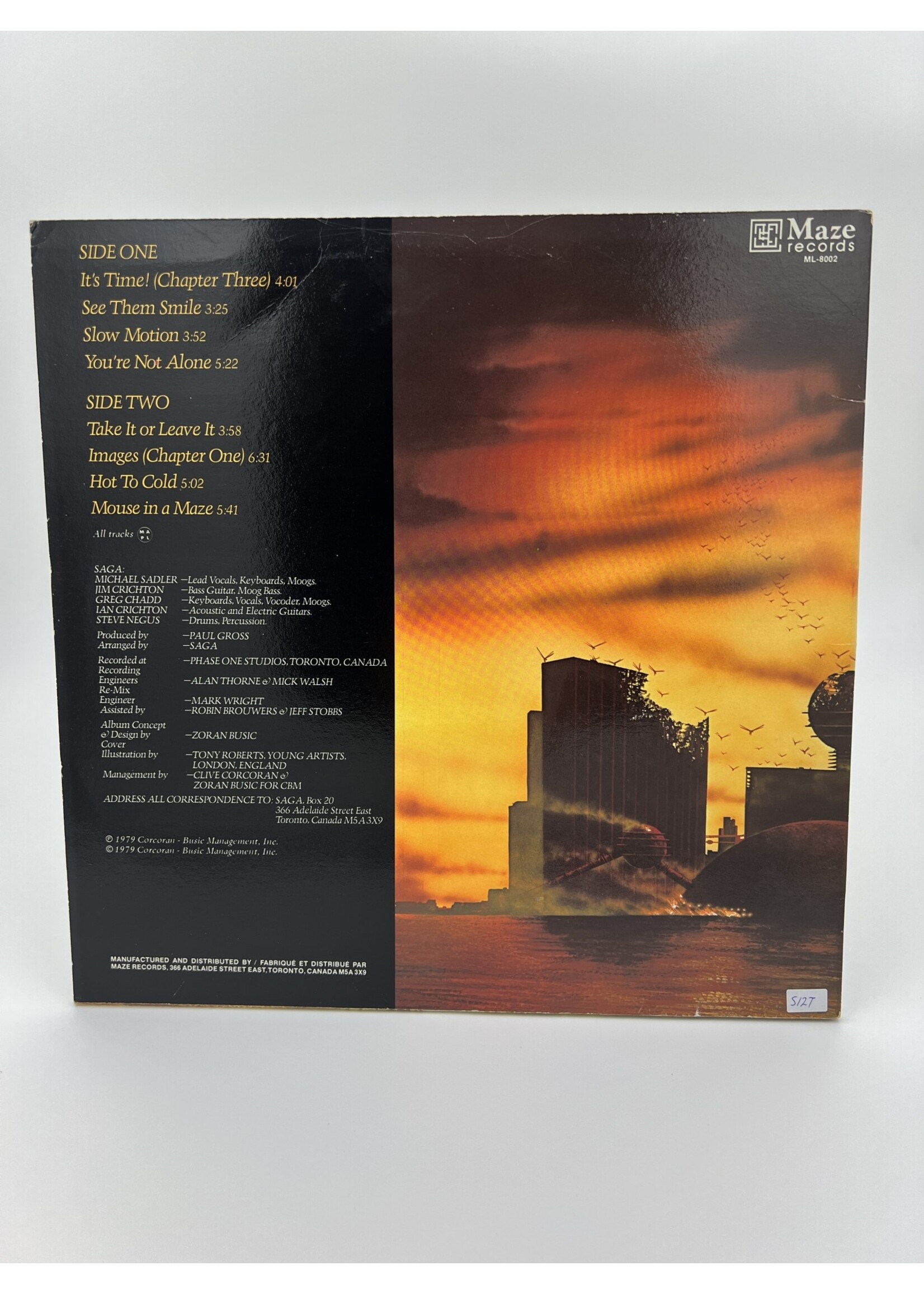 LP Saga Images At Twilight LP