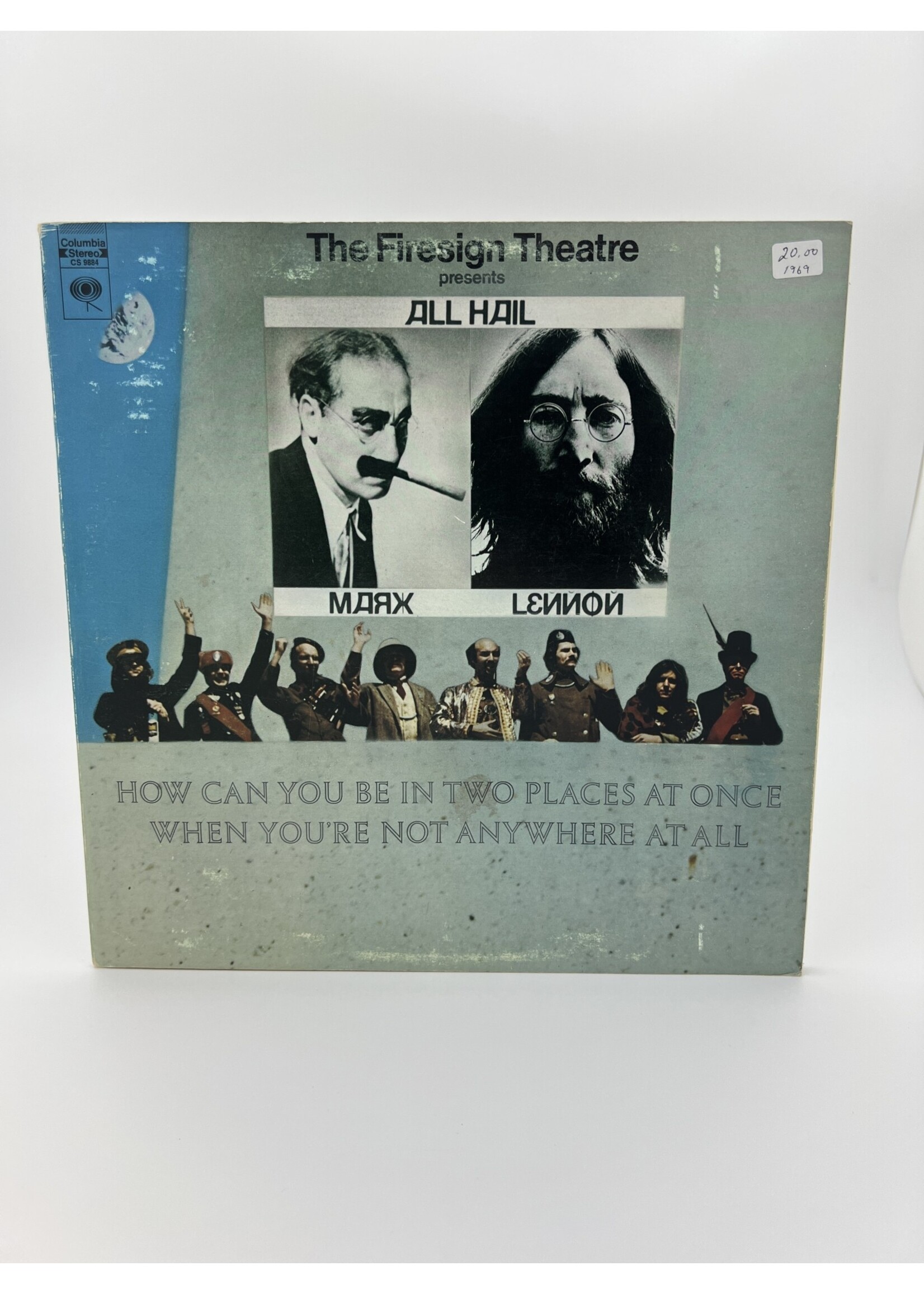 LP The Firesign Theatre Presents How Can You Be In Two Places At Once When Youre Not Anywhere At All LP