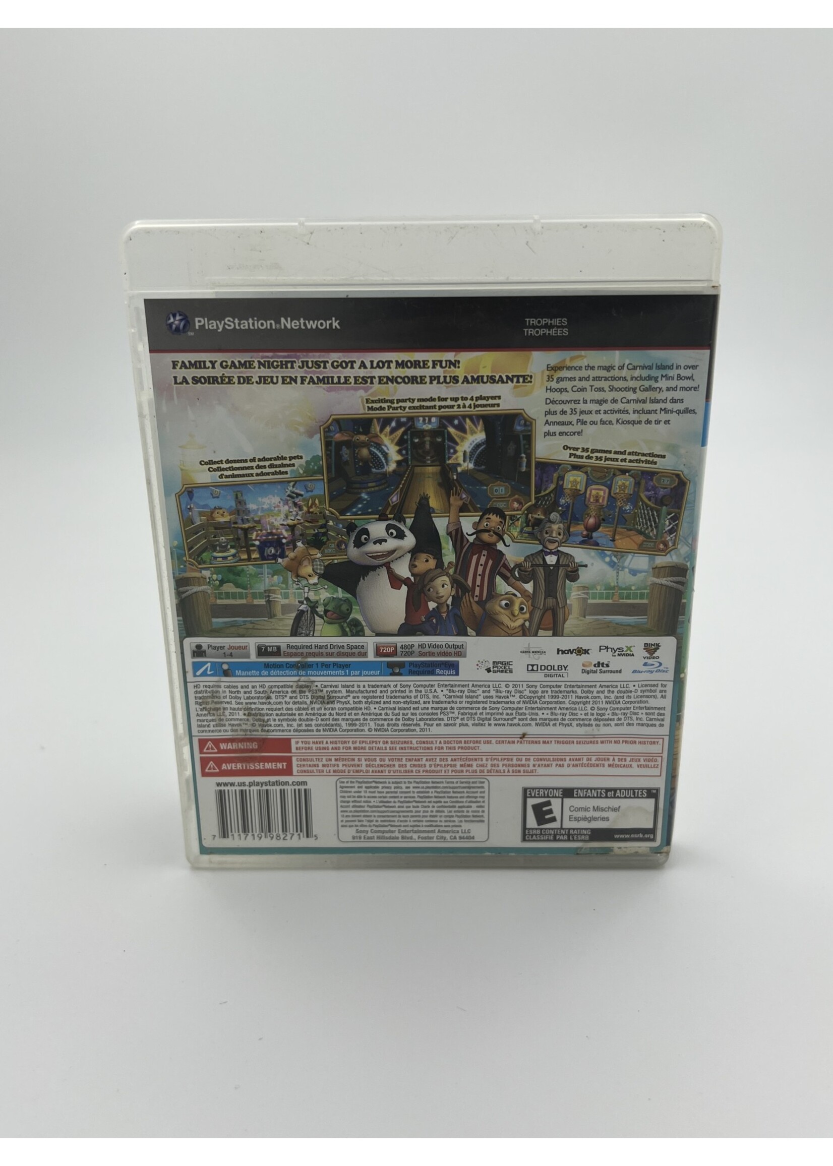 Sony Carnival Island PS3