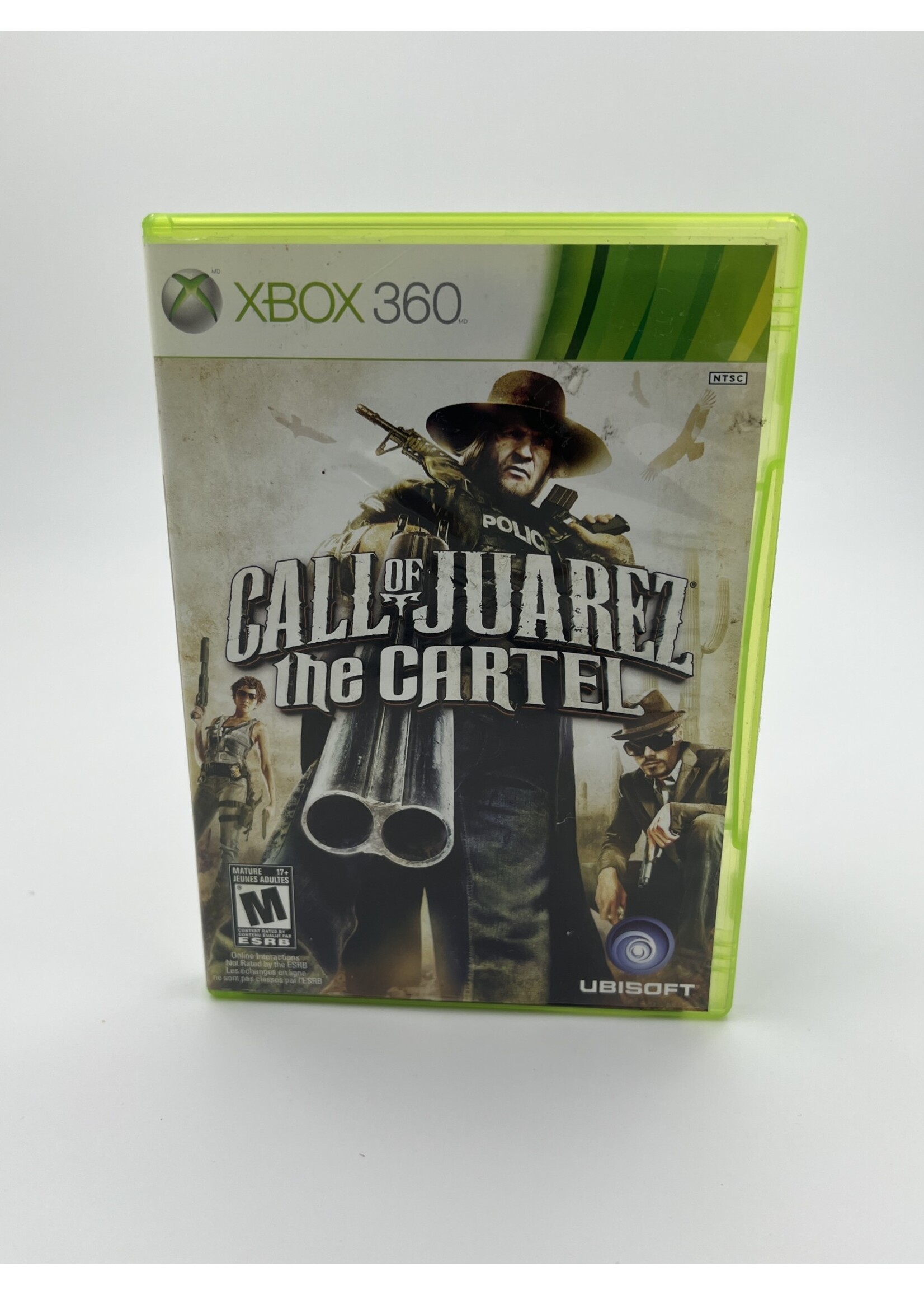 Xbox Call Of Juarez The Cartel Xbox 360