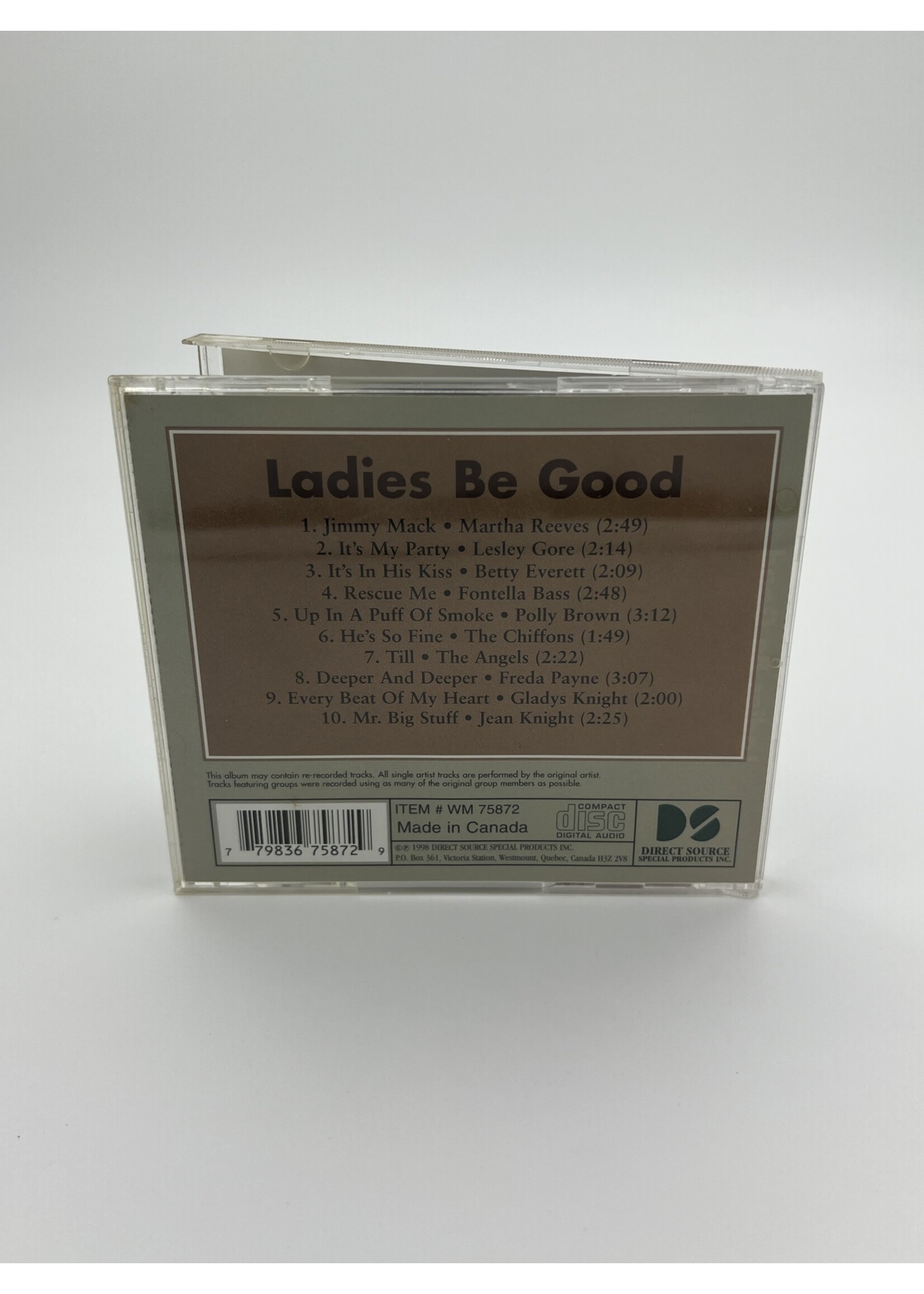 CD Women In Music Ladies Be Good Various Artist CD