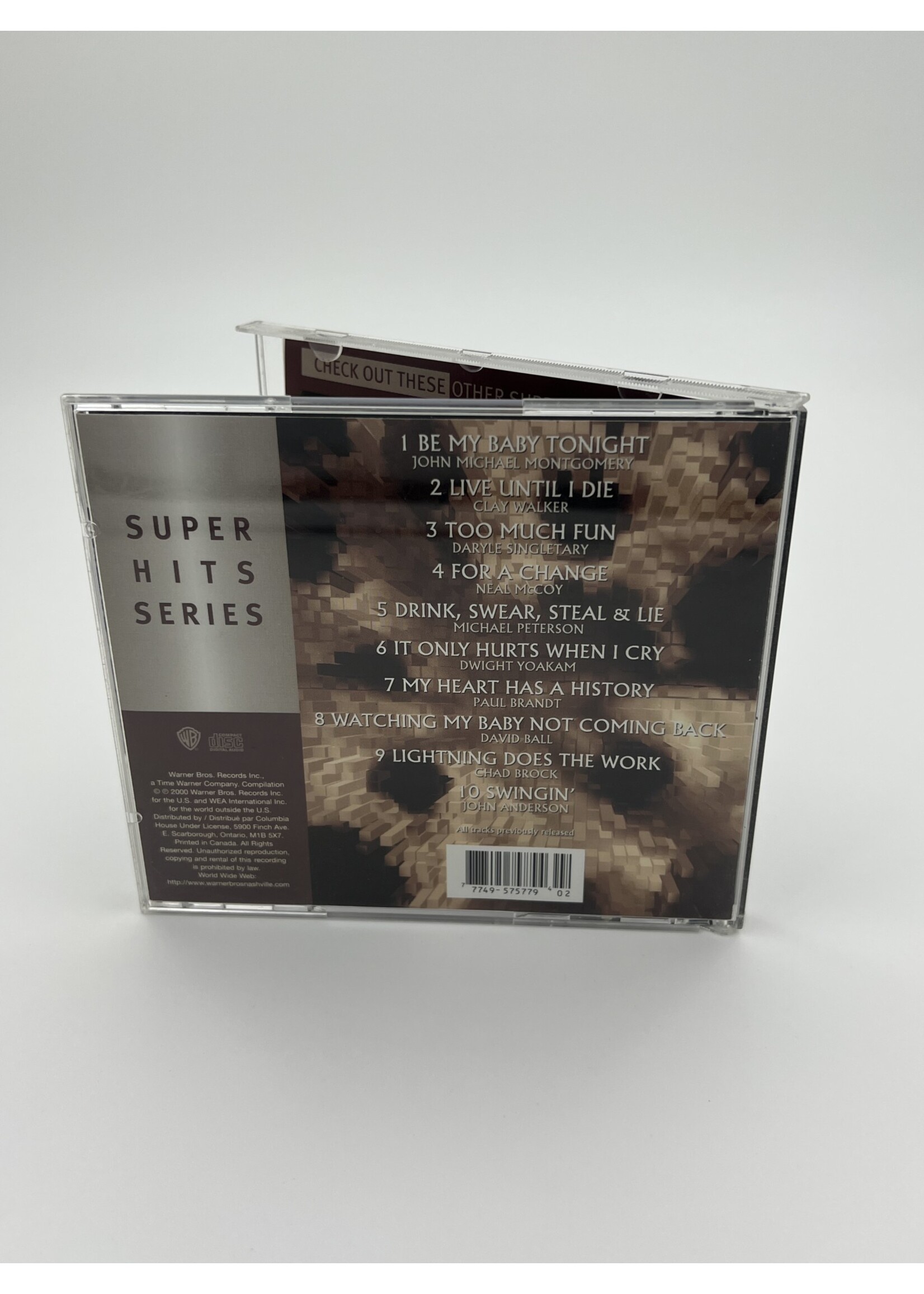 CD Super Hits Series Super Hats Various Artist CD