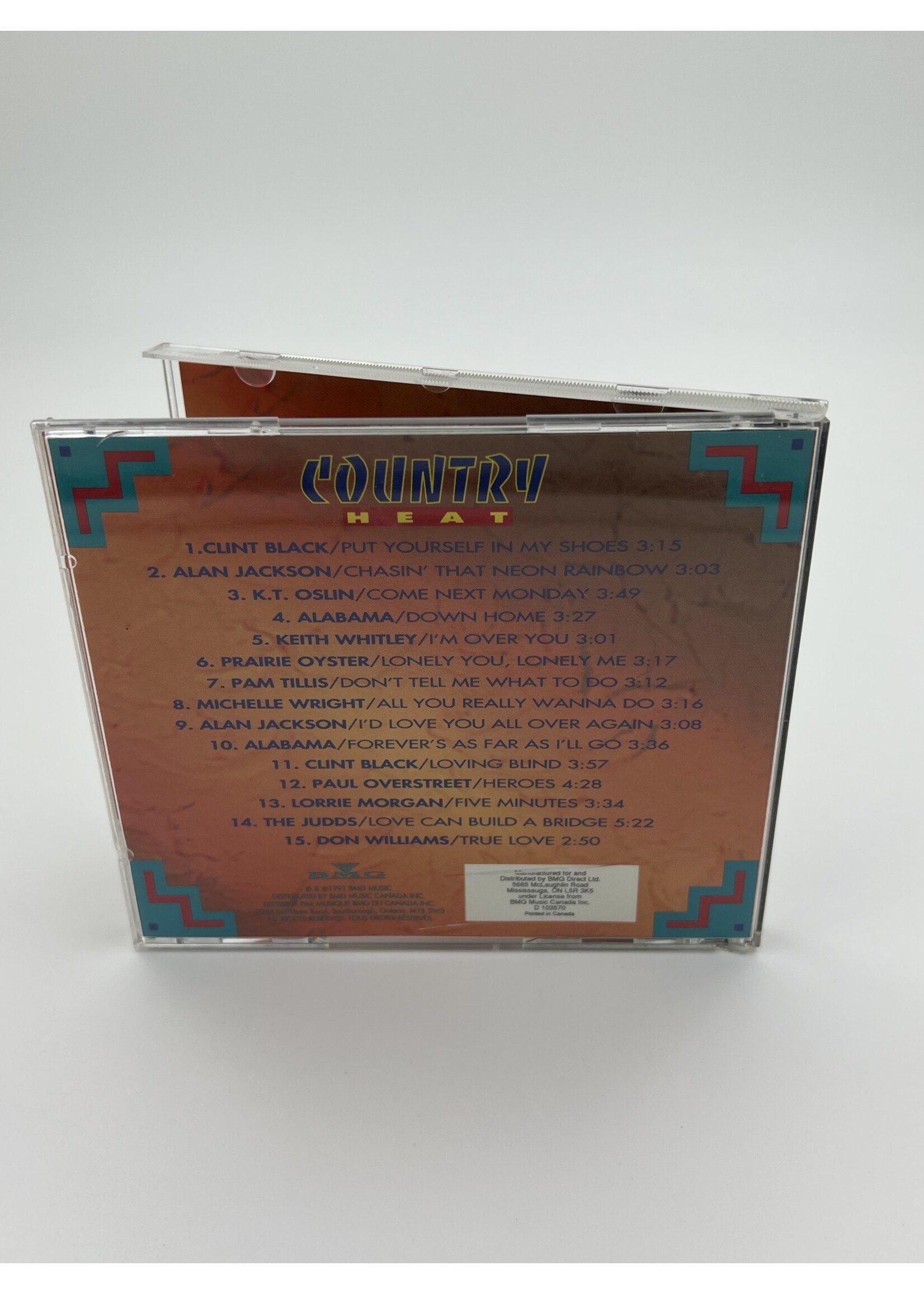 CD Country Heat Various Artist CD
