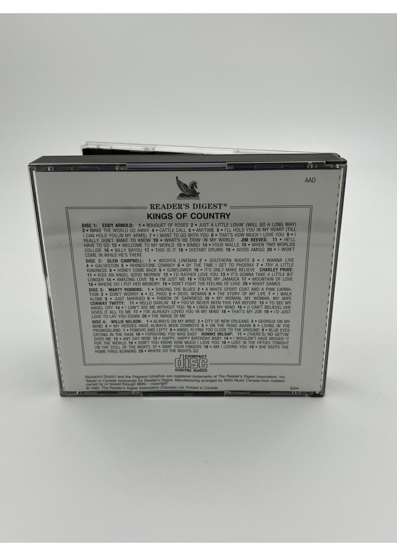 CD Kings Of Country Their Greatest Hits And Finest Performances 4 CD