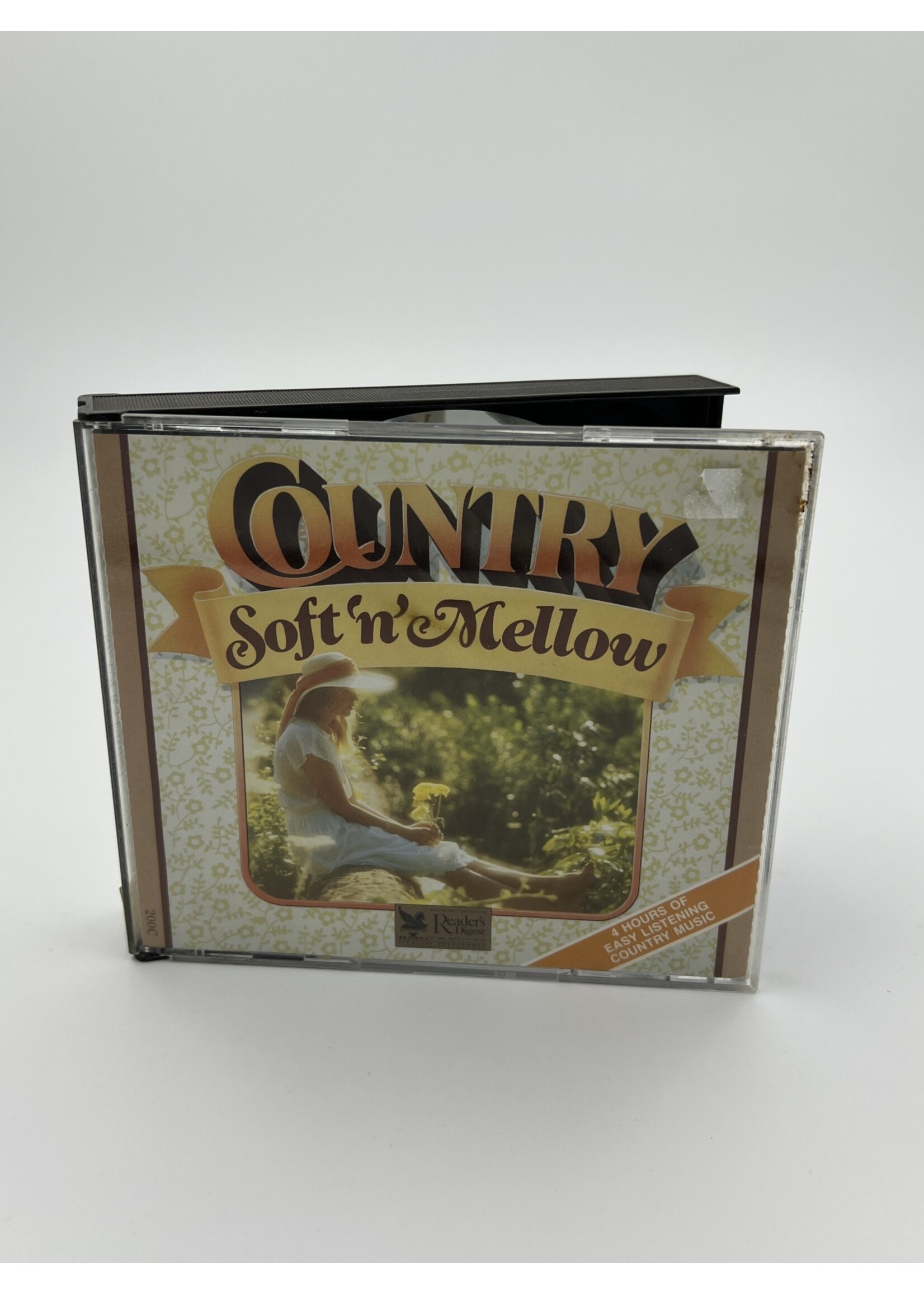CD Country Soft N Mellow Various Artist 4 CD