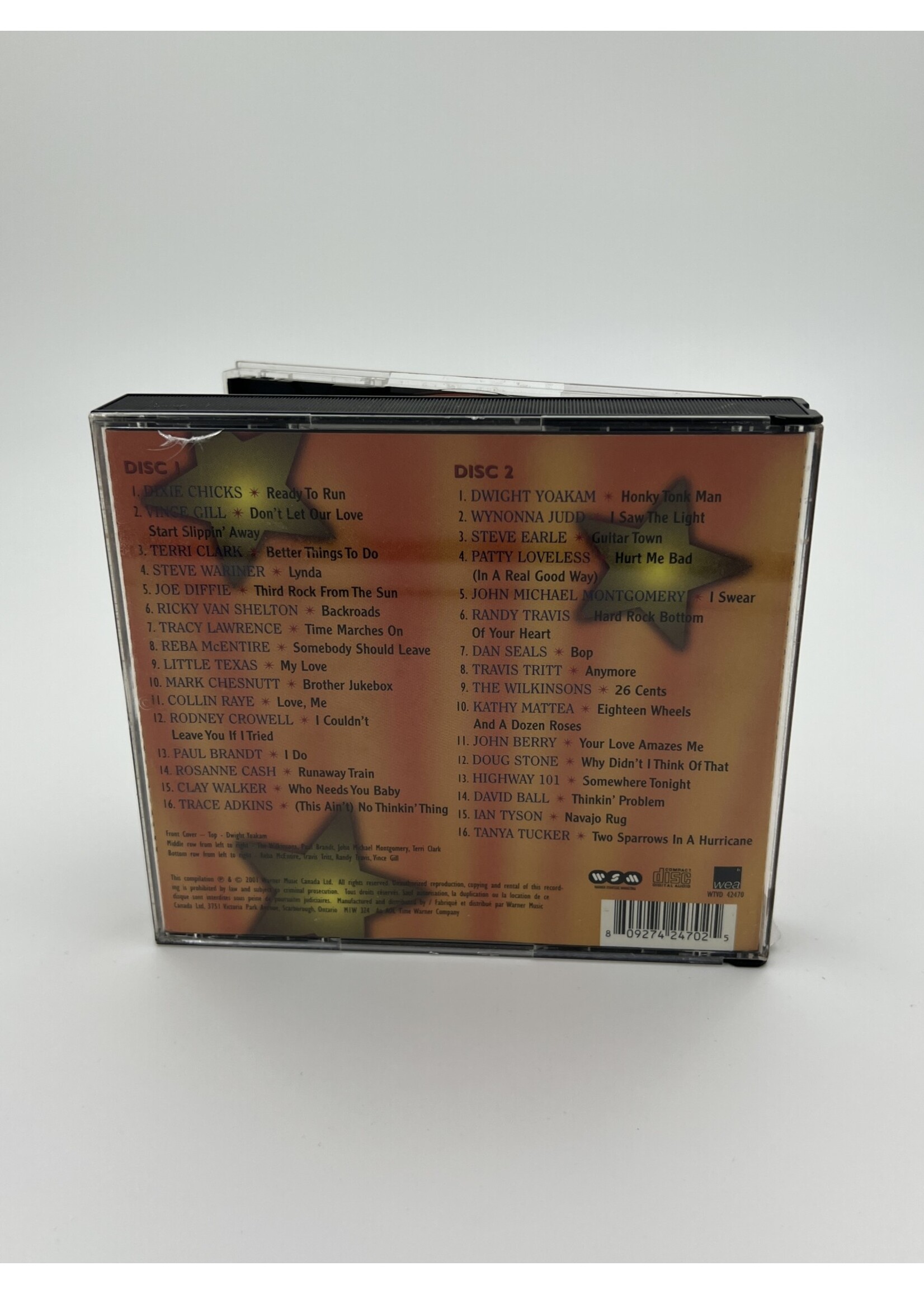 CD The Very Best Of New Country Various Artist 2 CD