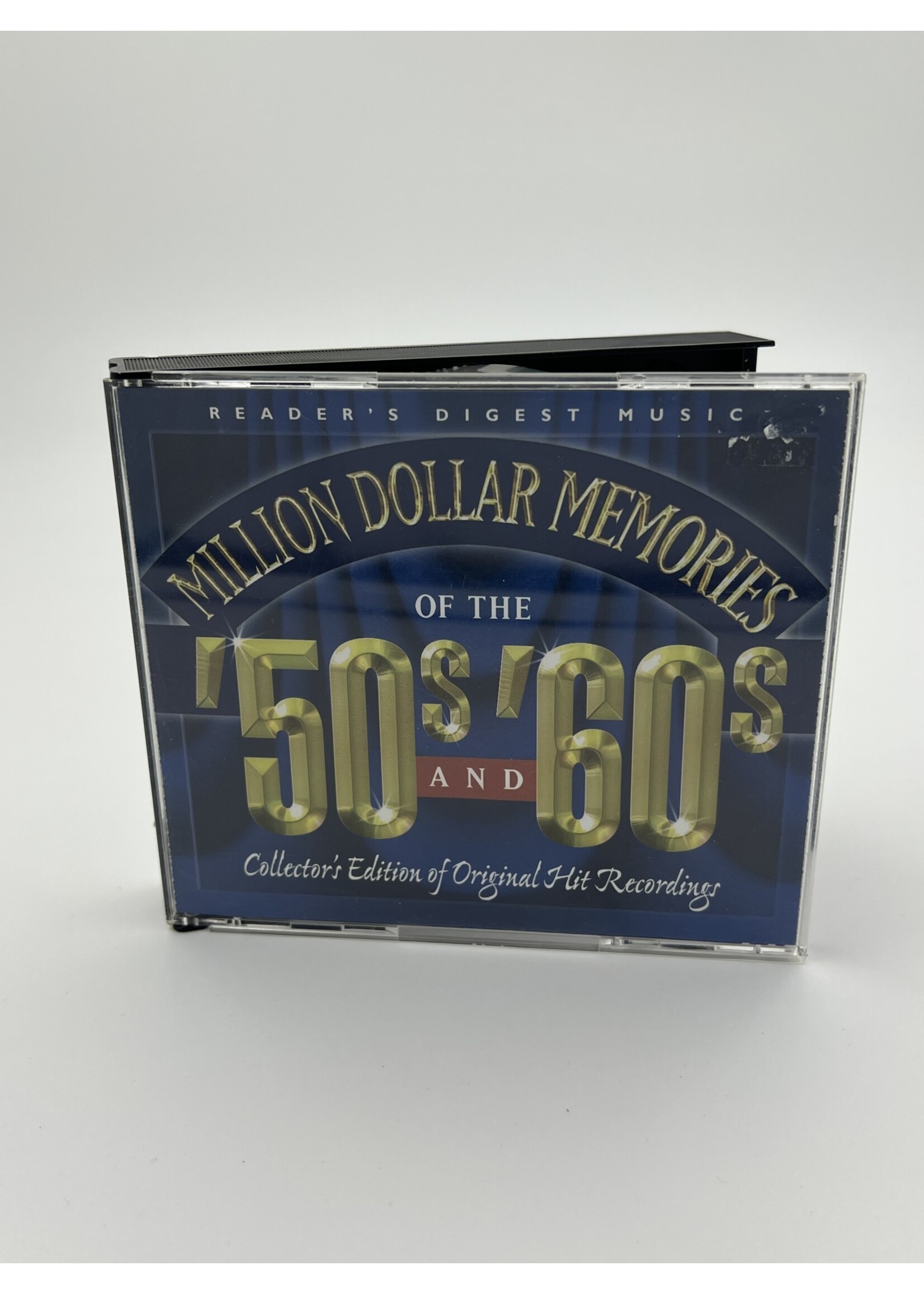 CD Million Dollar Memories Of The 50s And 60s Collectors Edition Of Original Hit Recordings 4 CD