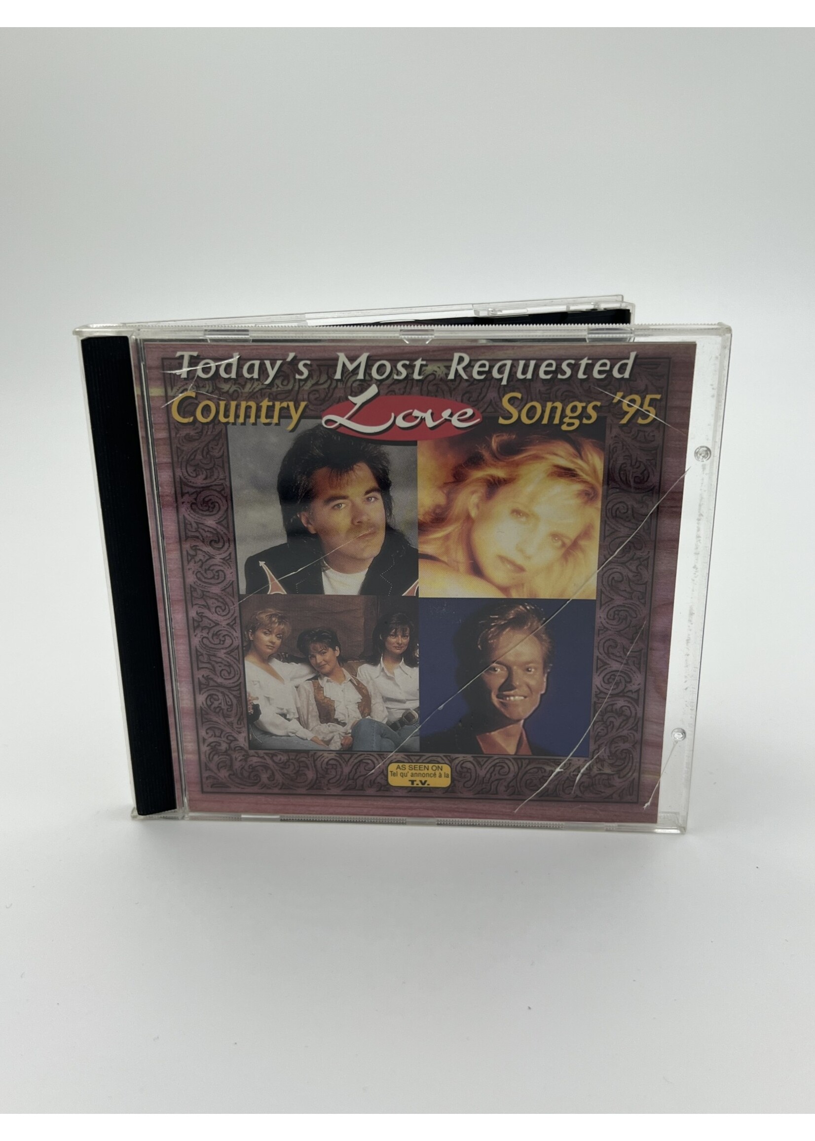 CD Todays Most Requested Country Love Songs 95 CD