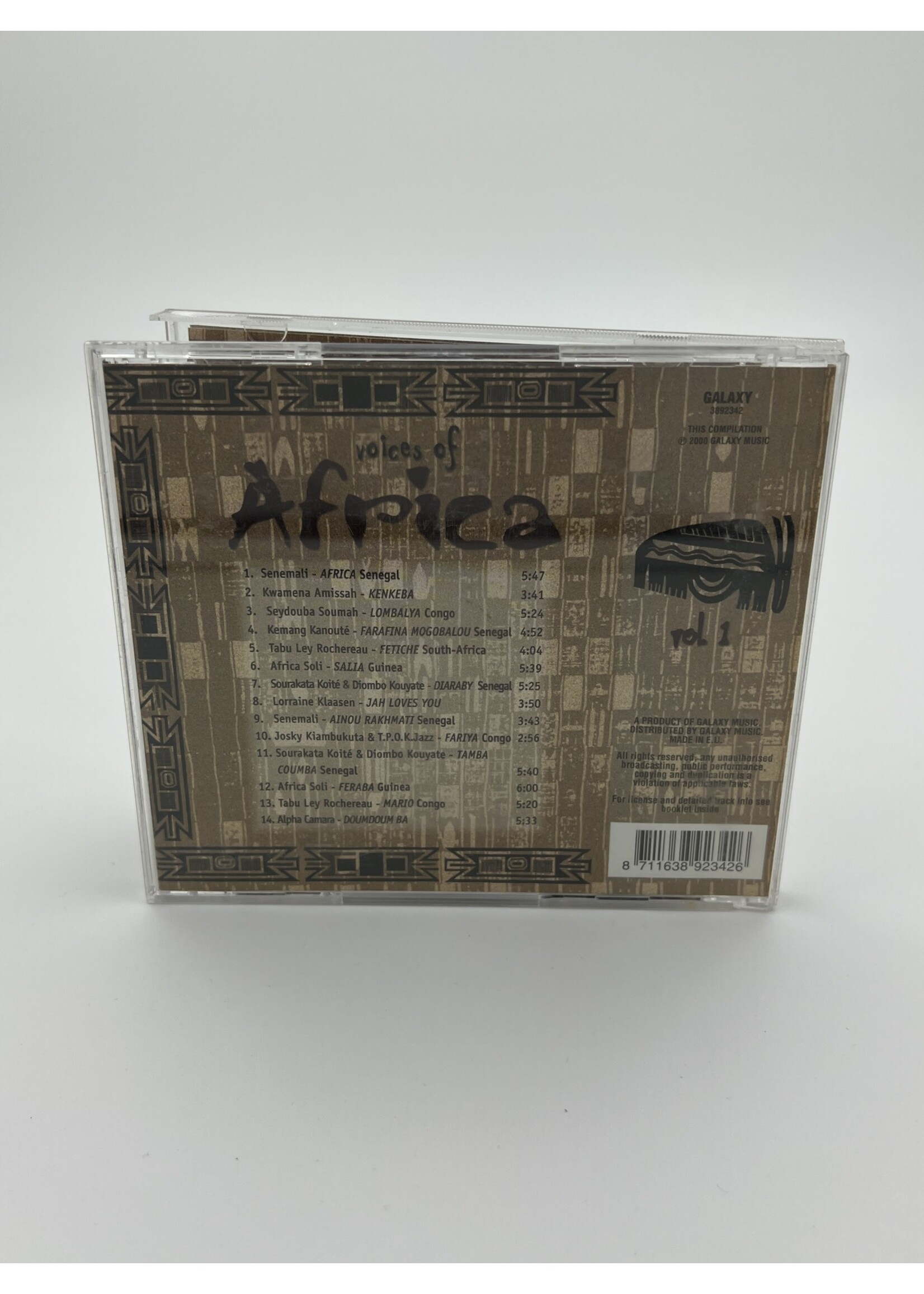 CD Voices Of Africa Volume 1 Various Artist CD