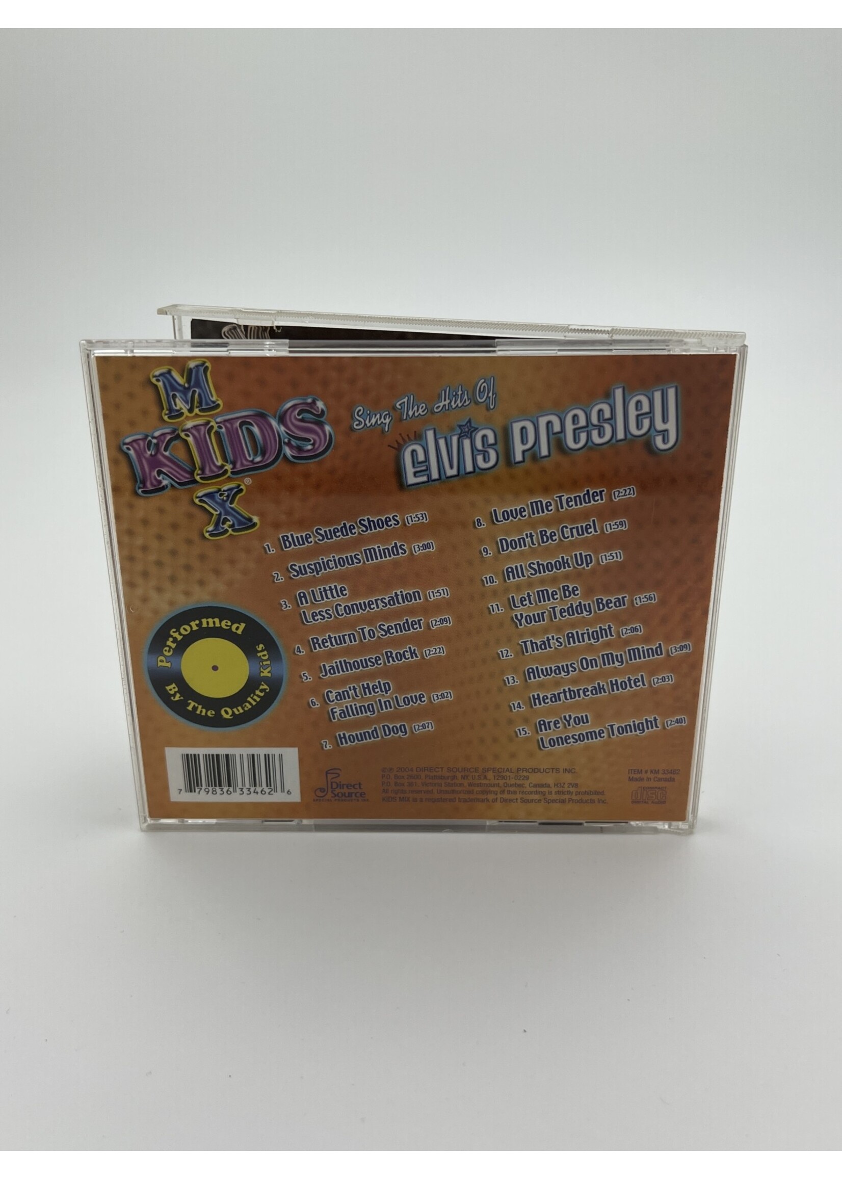 CD Kids Mix Sing The Hits Of Elvis Presley CD