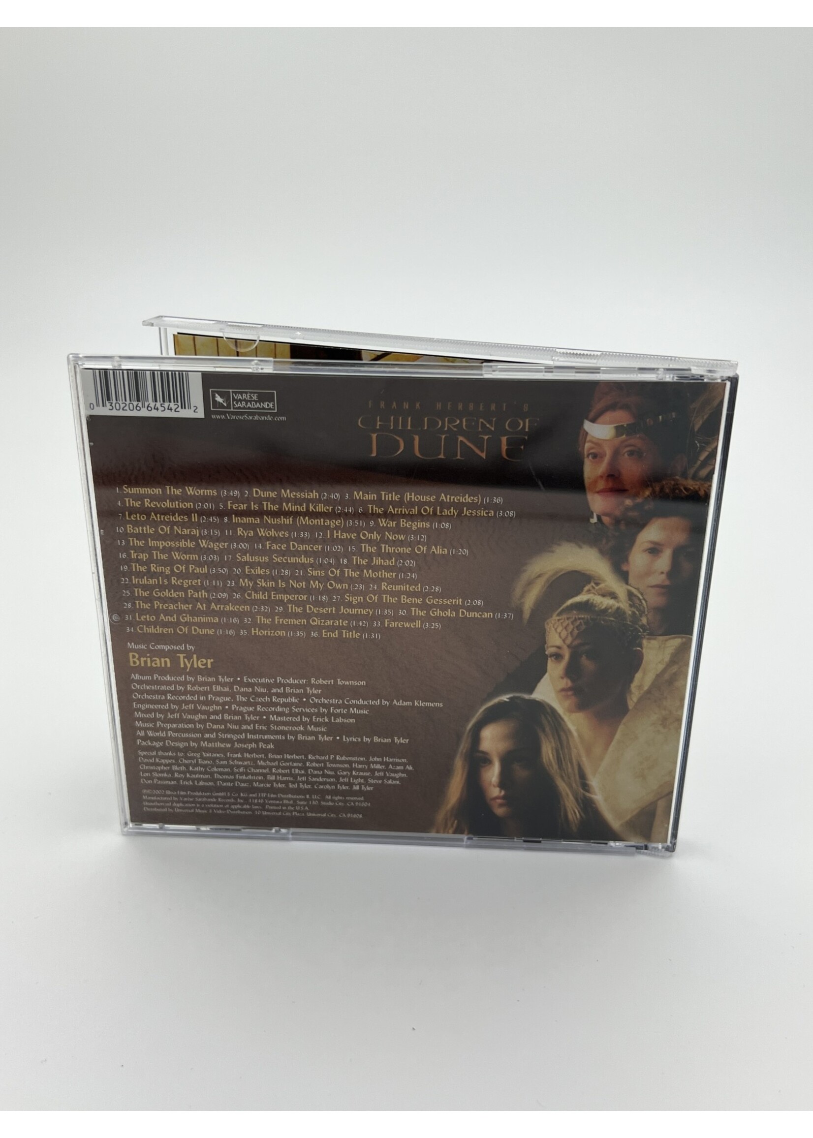 CD Frank Herberts Children Of Dune Original Television Soundtrack CD