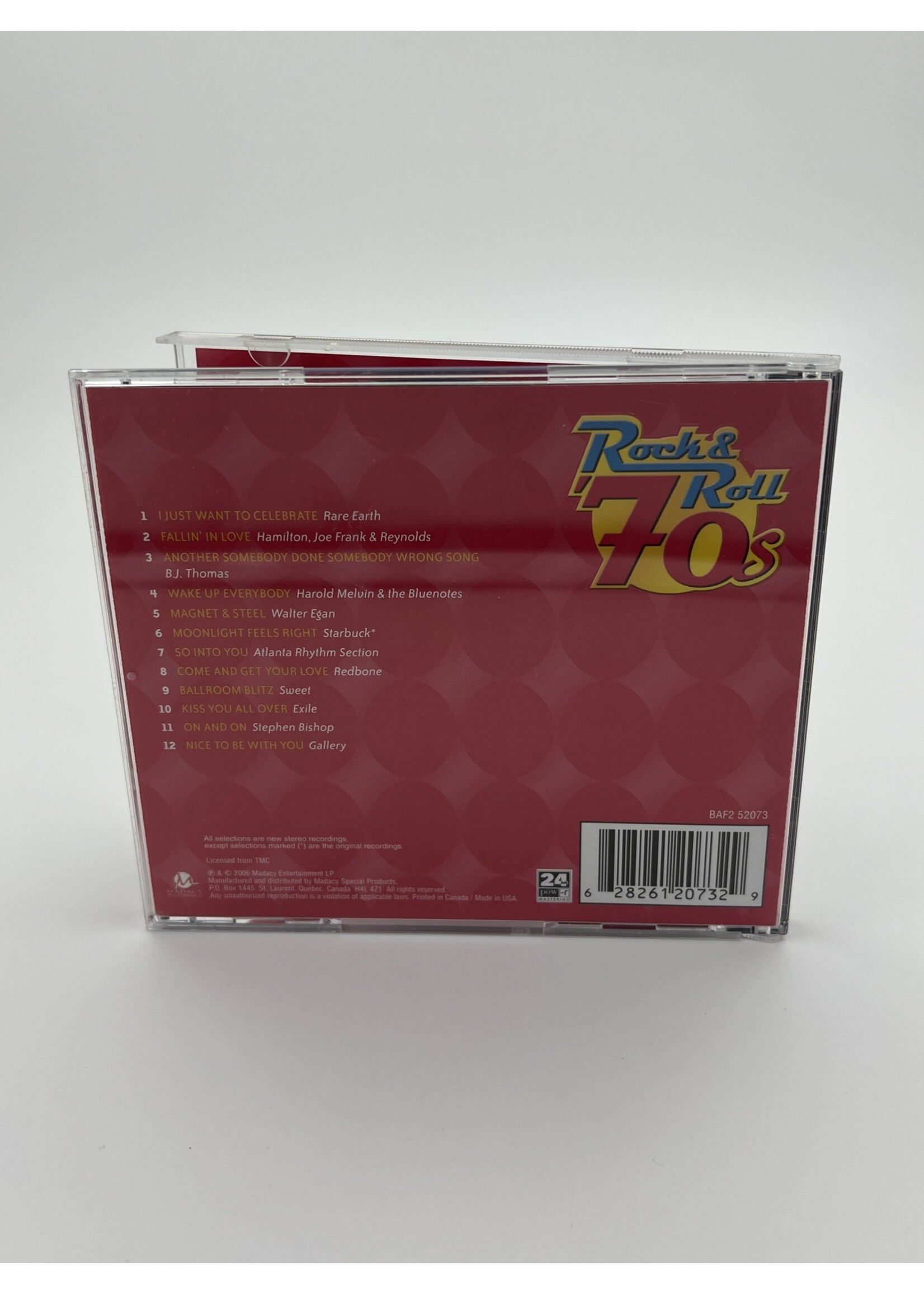 CD Rock And Roll 70s Various Artist CD