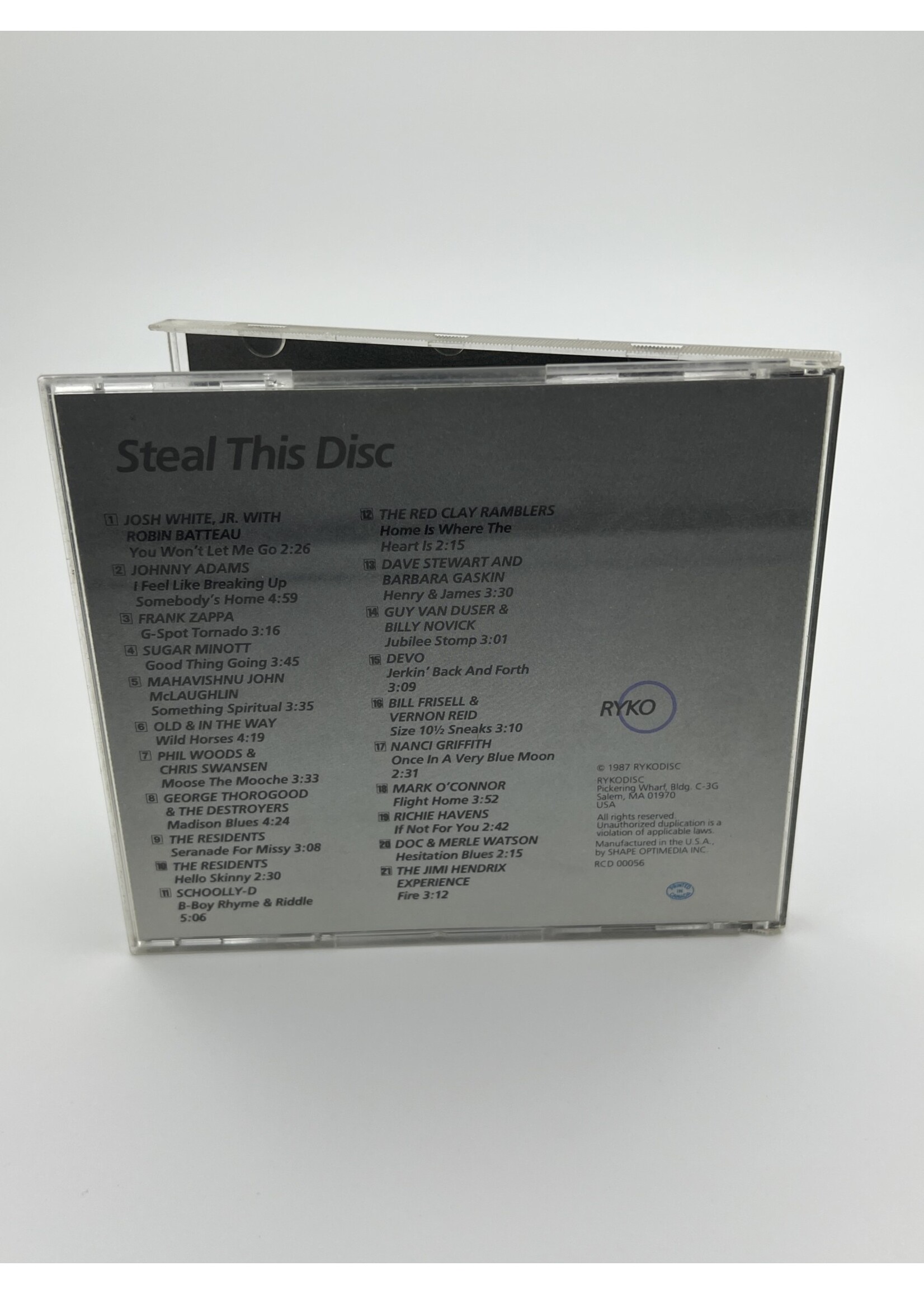 CD Steal This Disc Various Artist CD
