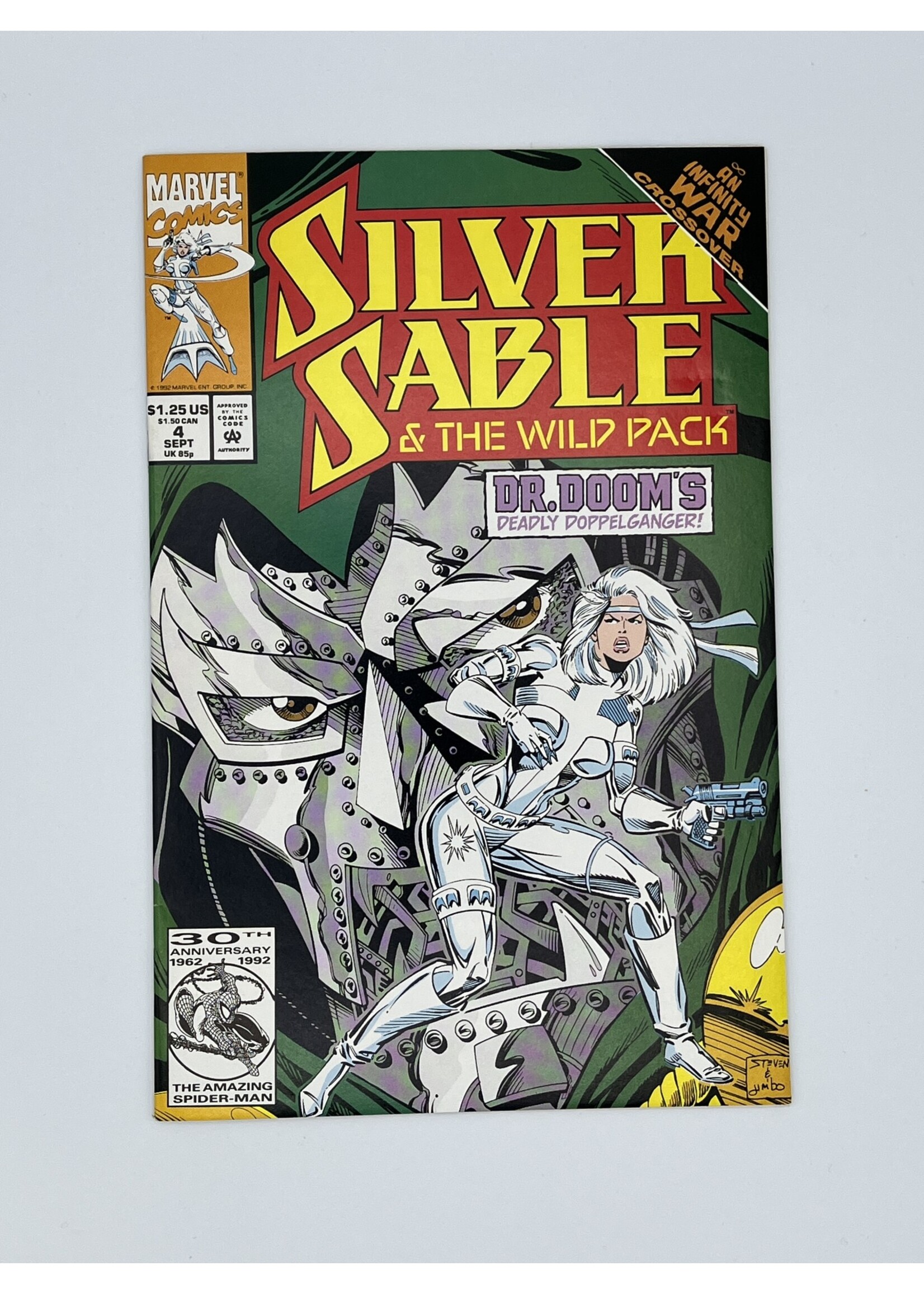 Marvel SILVER SABLE And THE WILD PACK #4 Marvel September 1992