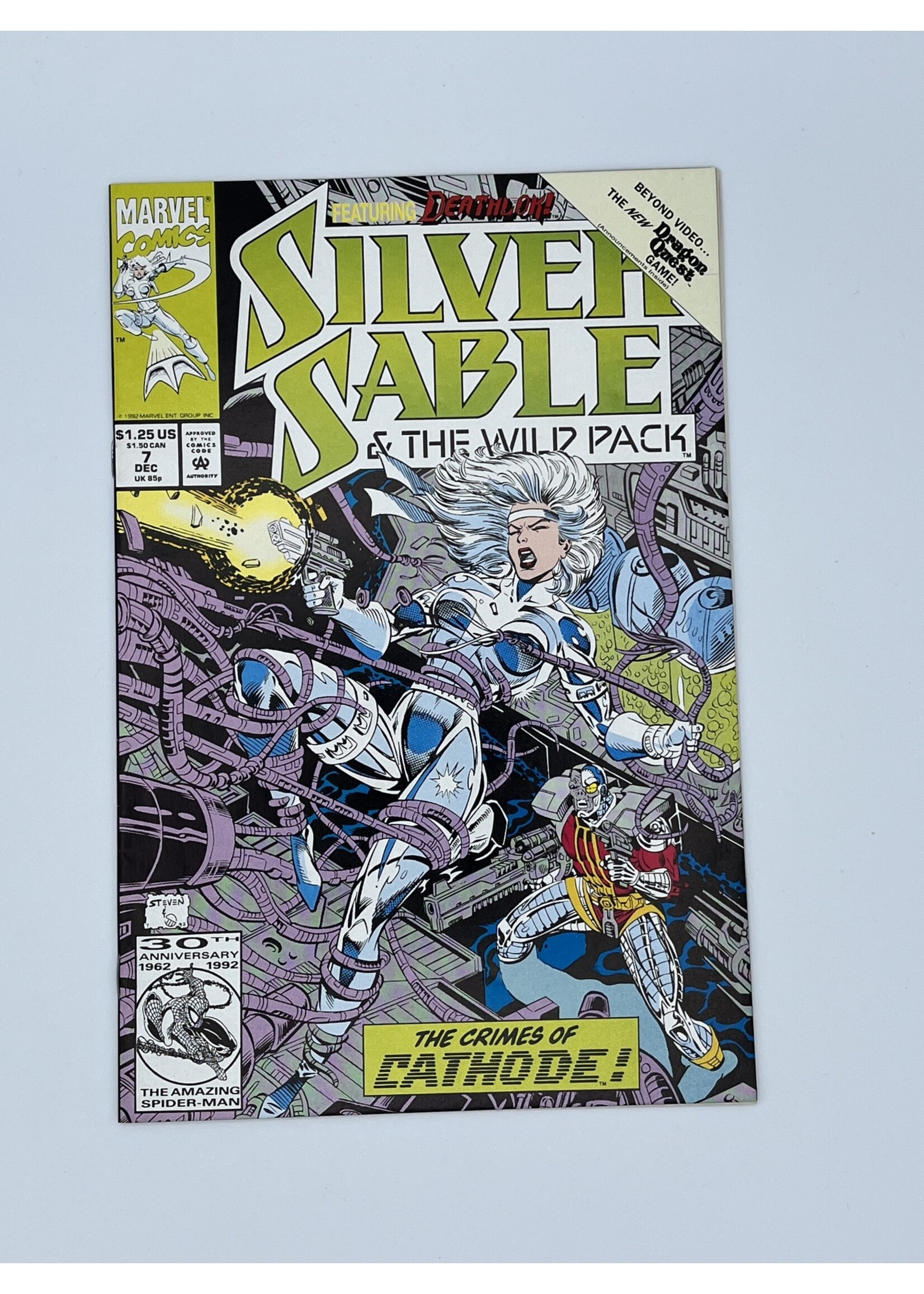 Marvel SILVER SABLE And THE WILD PACK #7 Marvel December 1992