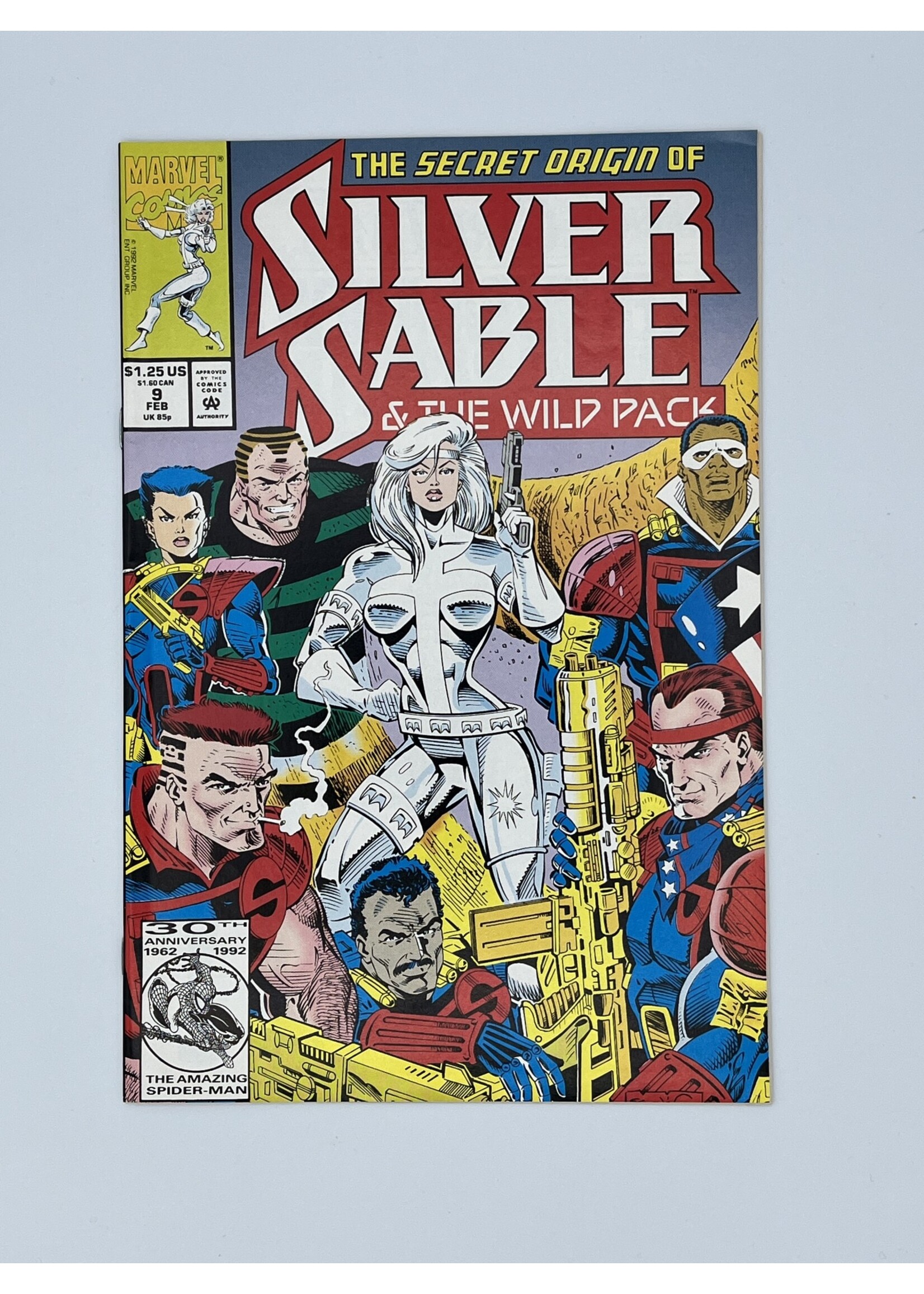 Marvel SILVER SABLE And THE WILD PACK #9 Marvel February 1993
