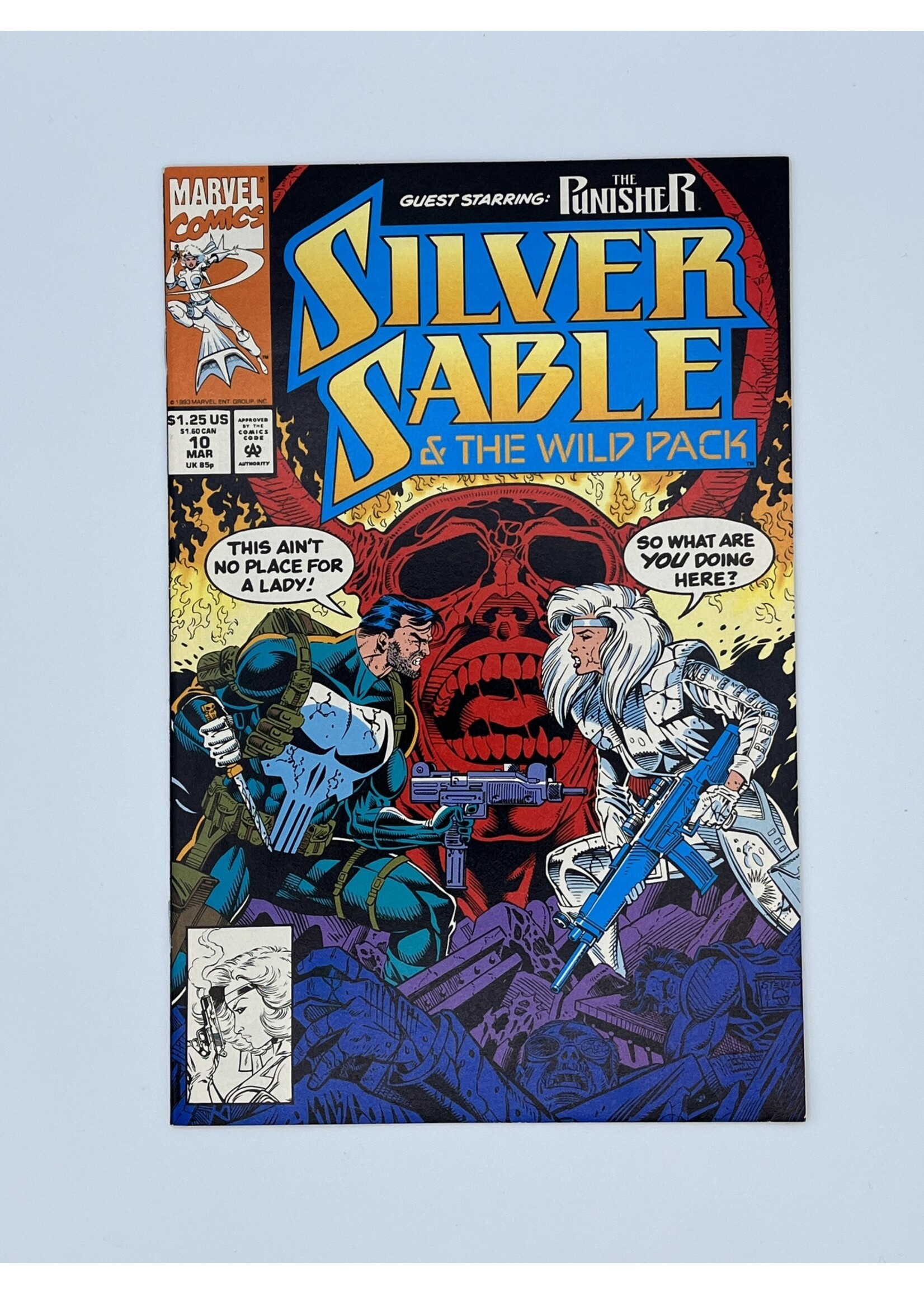 Marvel SILVER SABLE And THE WILD PACK #10 Marvel March 1993