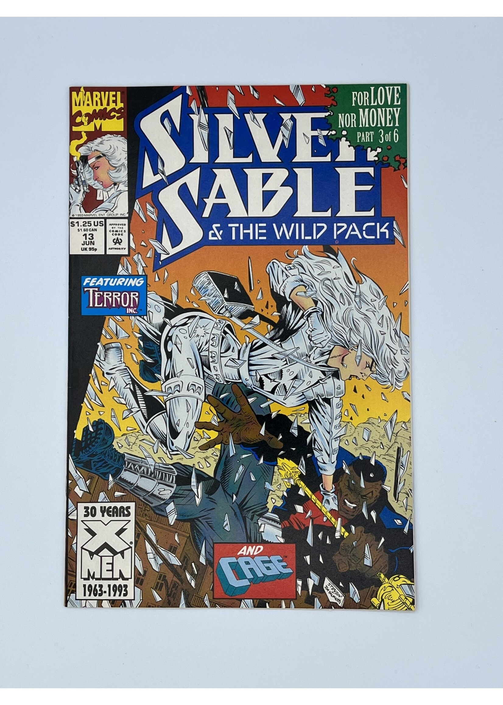 Marvel SILVER SABLE And THE WILD PACK #13 Marvel June 1993
