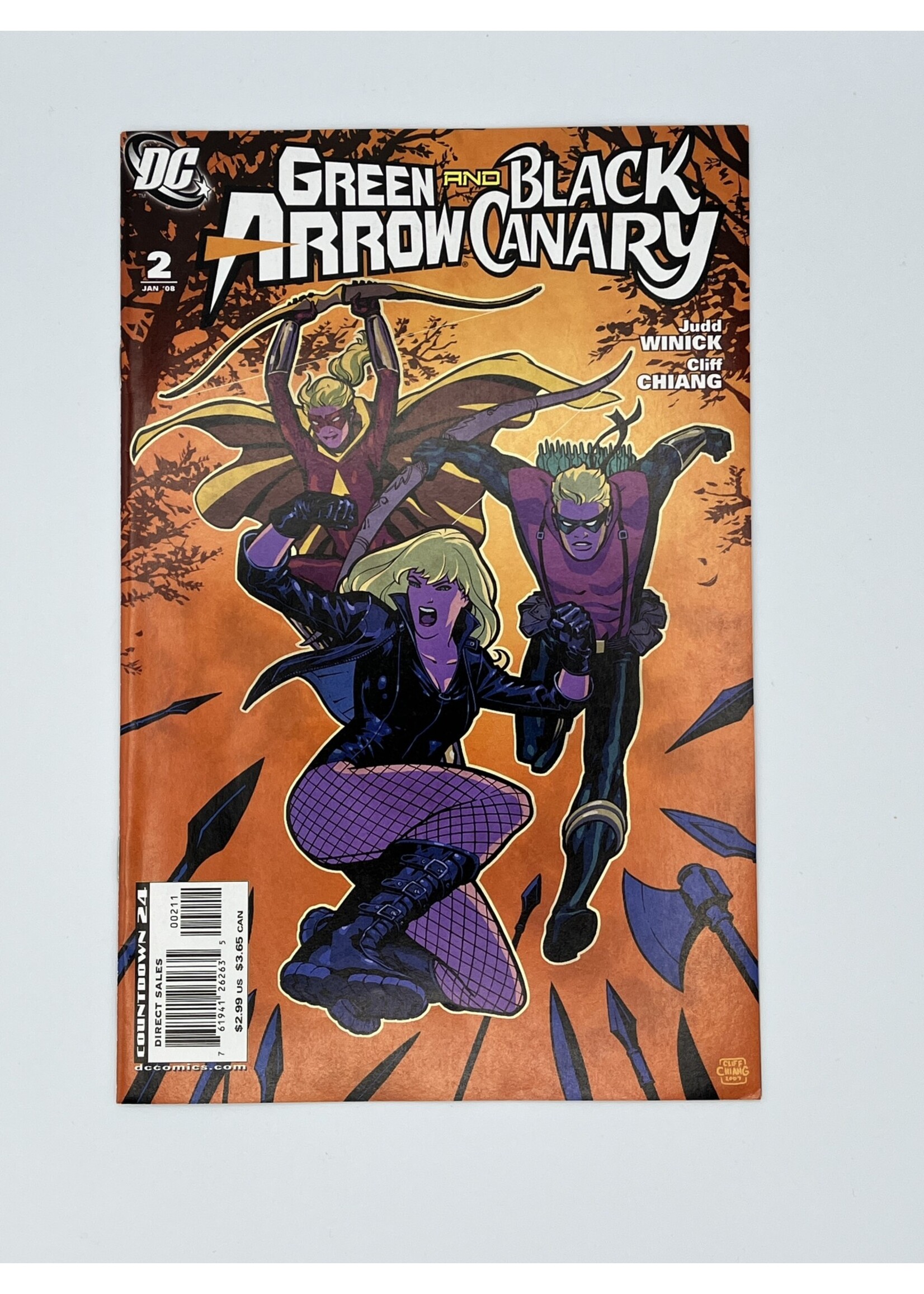 DC GREEN ARROW/BLACK CANARY #2 DC January 2008