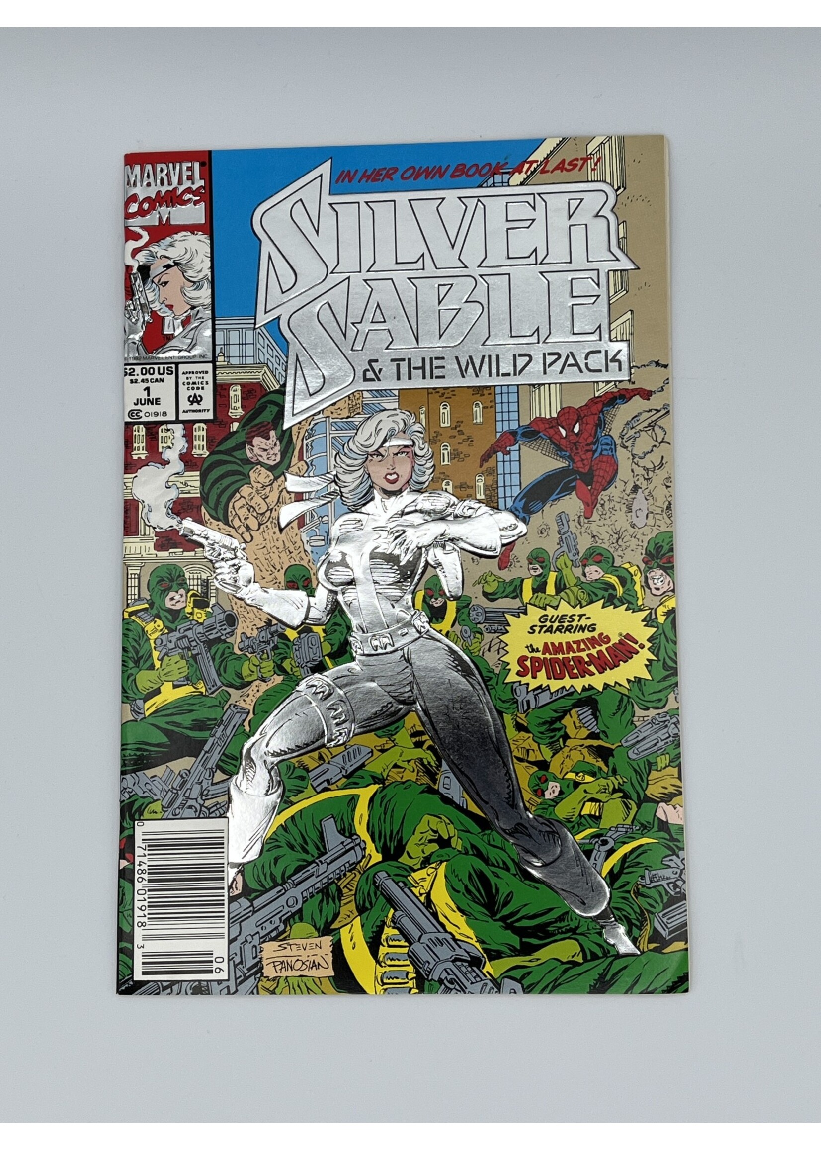 Marvel SILVER SABLE And THE WILD PACK #1 Marvel June 1992