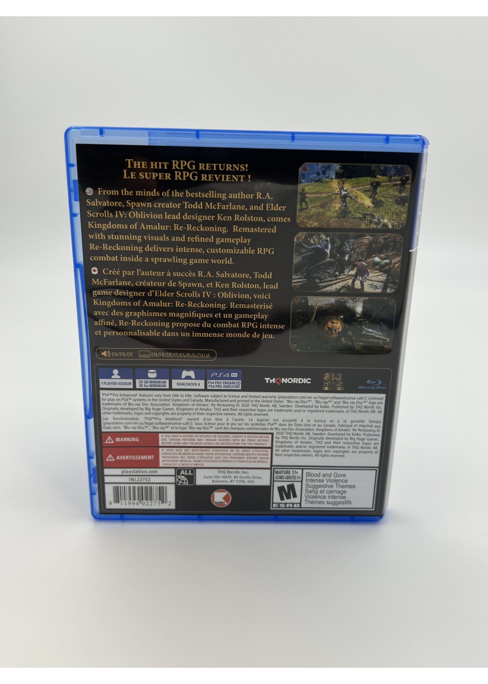 Sony   Kingdoms Of Amalur ReRekoning PS4