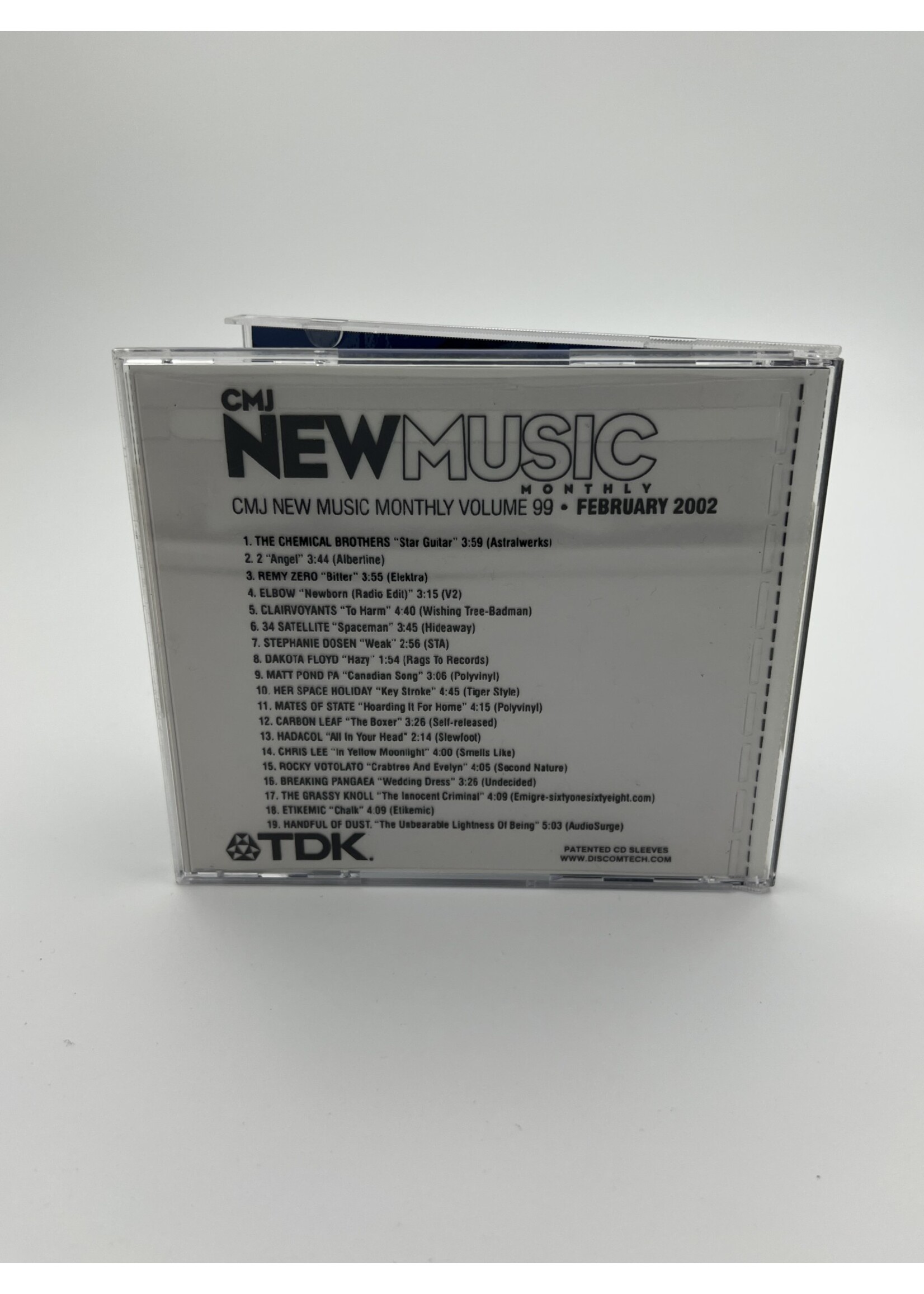 CD CMJ New Music Monthly Feruary 2002 Various Artist CD