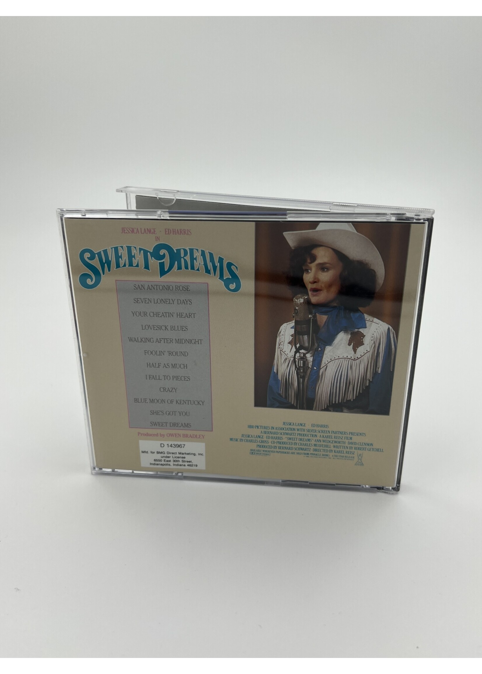 CD Sweet Dreams Motion Picture Soundtrack CD