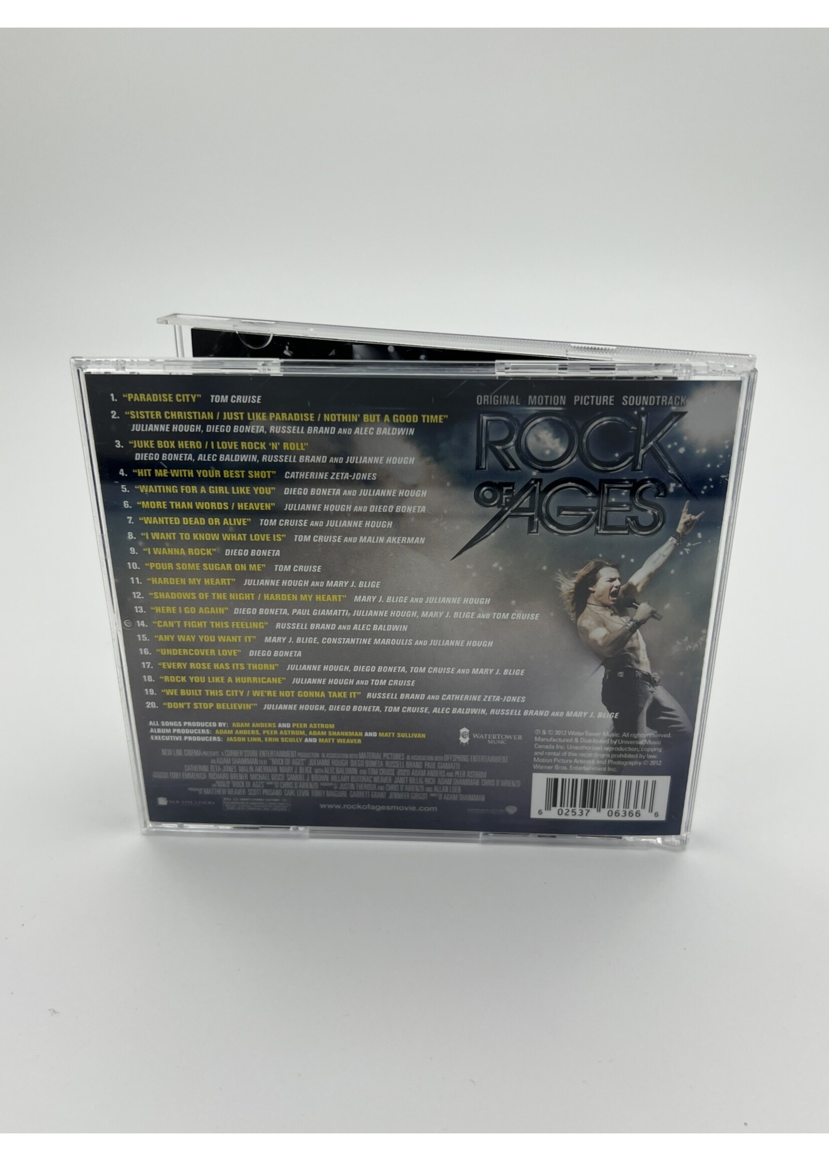 CD Rock Of The Ages Motion Picture Soundtrack CD