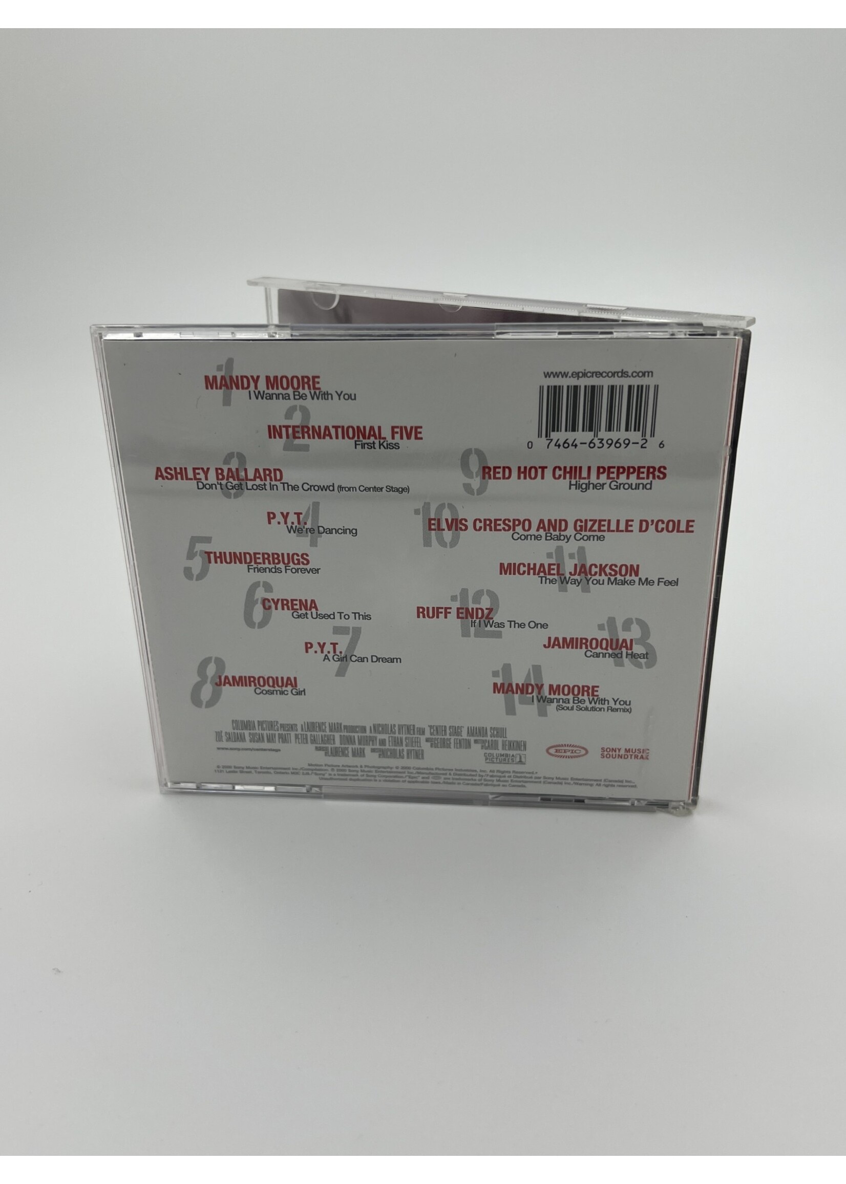 CD Center Stage Motion Picture Soundtrack CD