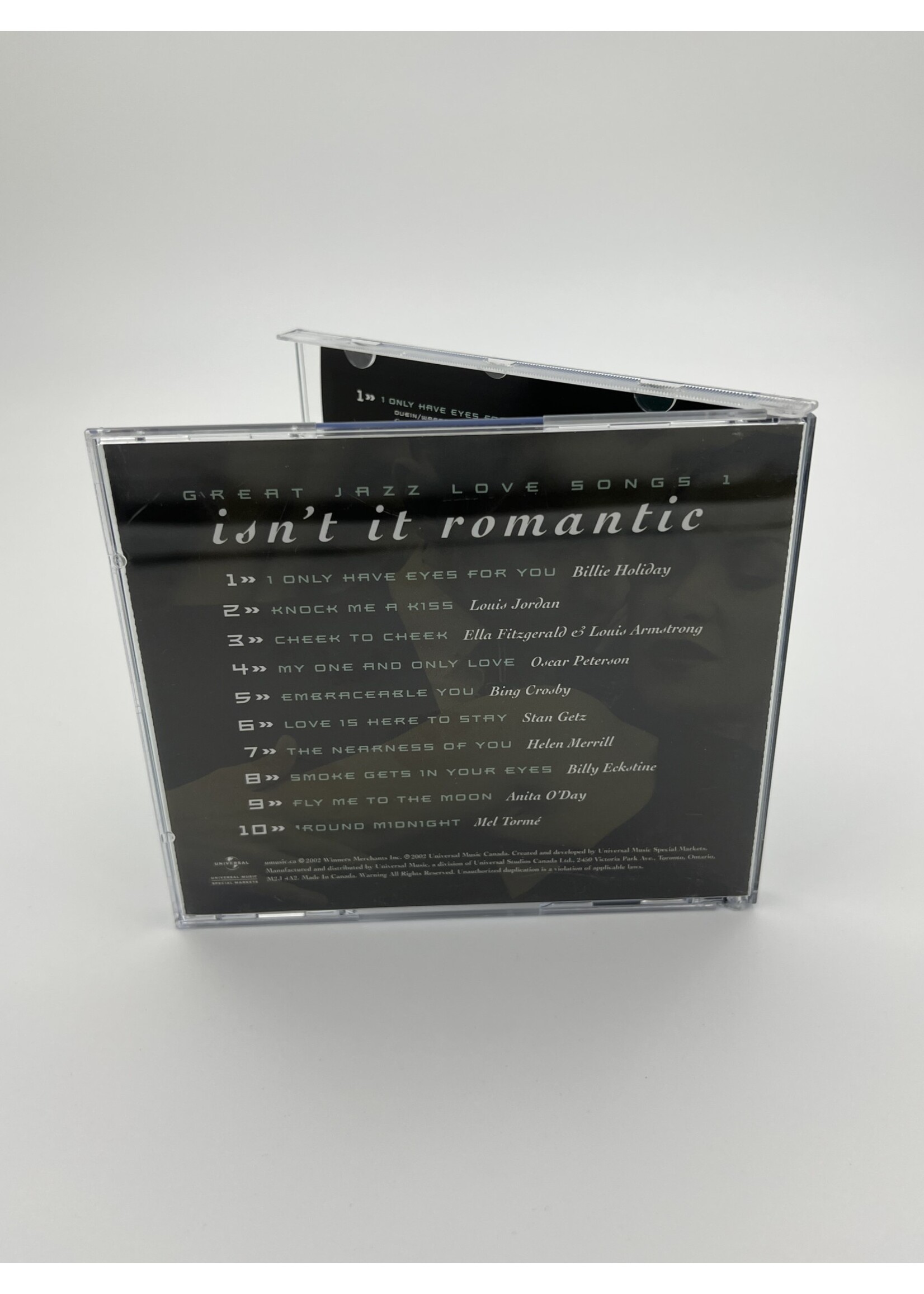 CD Isnt It Romantic Great Jazz Love Songs 1 CD