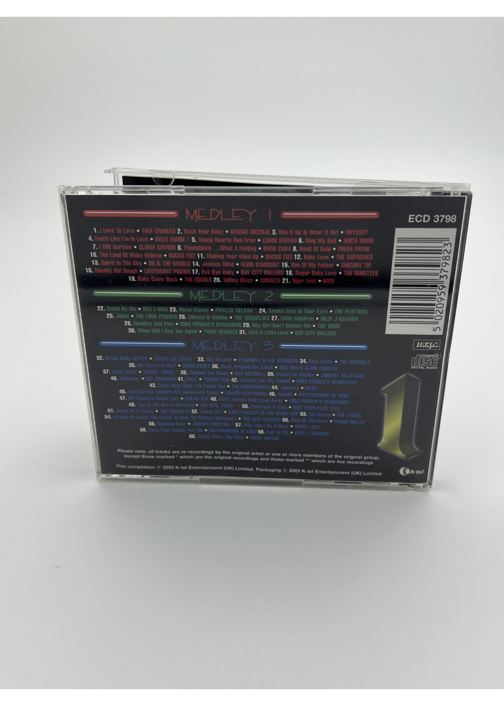 CD The New Hooked On Number Ones Experience CD