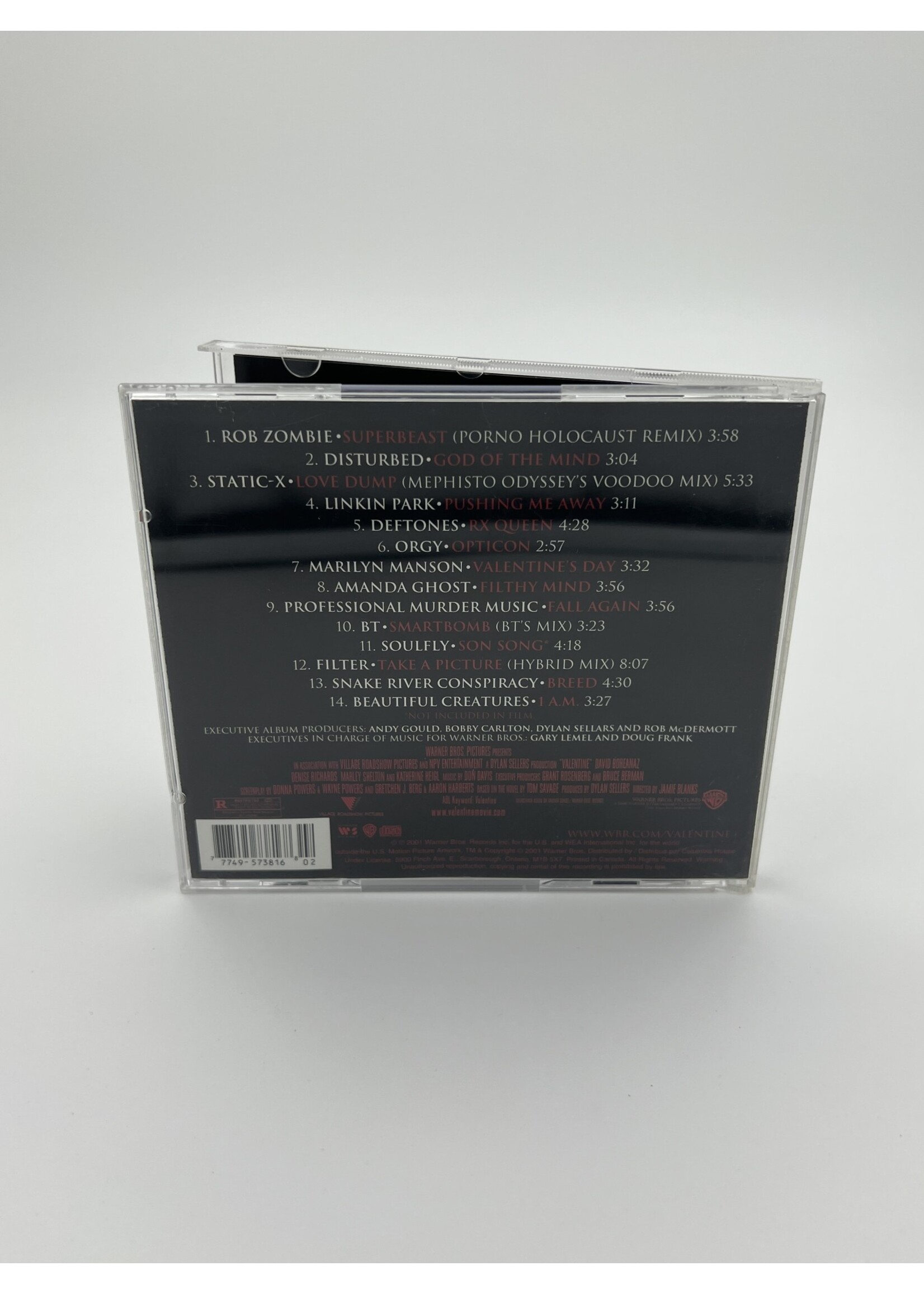 CD Valentine Motion Picture Soundtrack CD