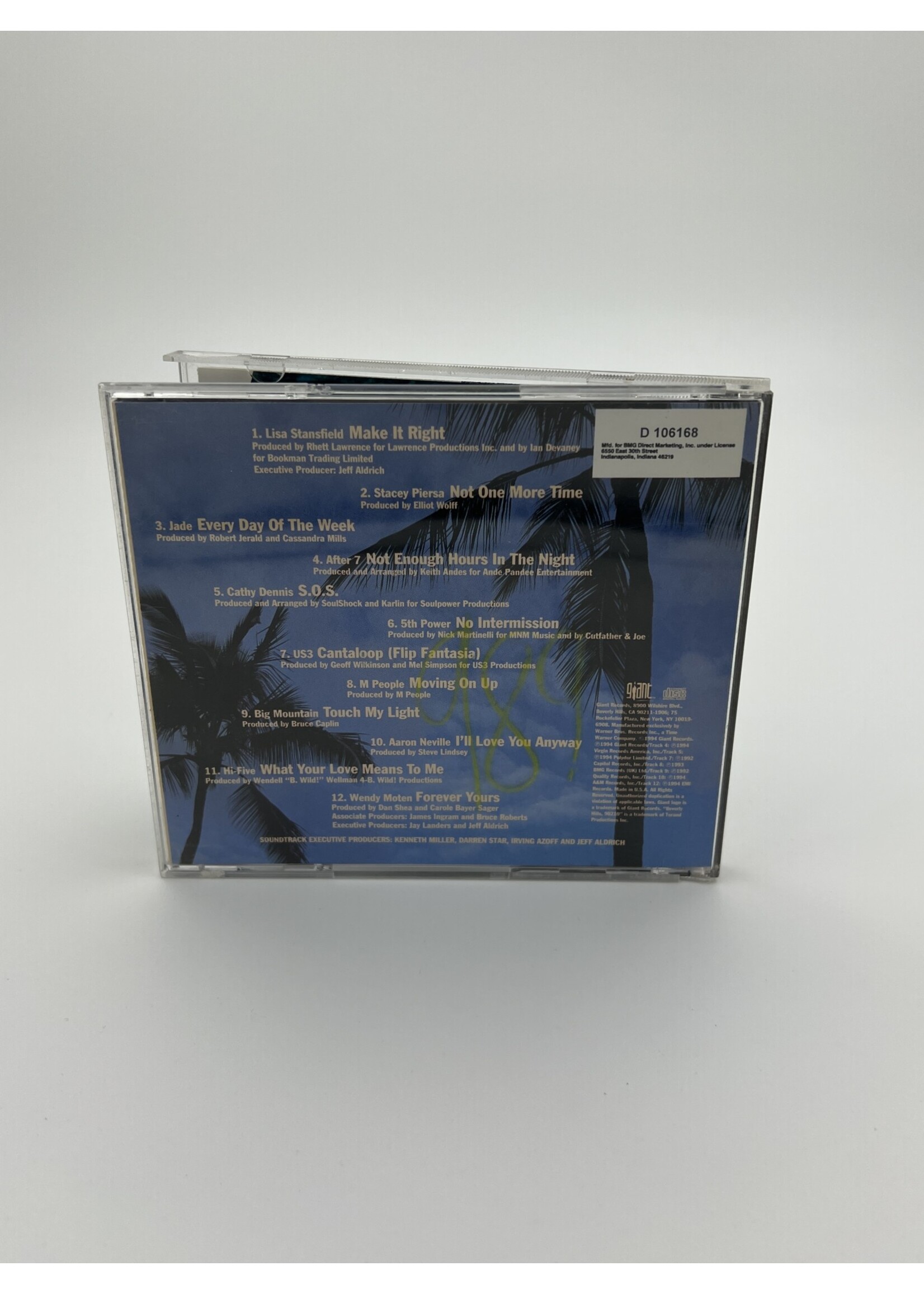 CD Beverly Hills 90210 The College Years Various Artist CD