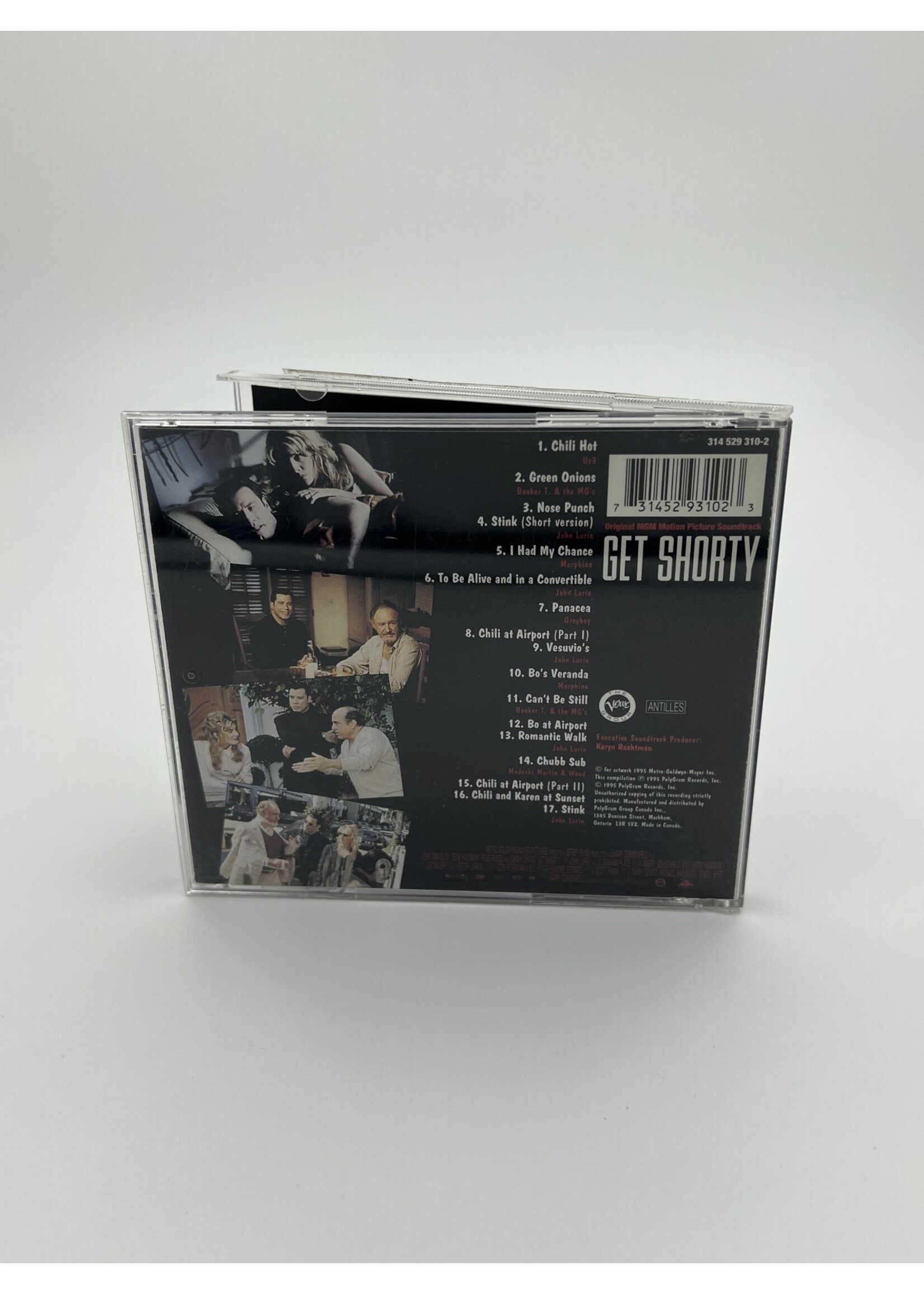CD Get Shorty Motion Picture Soundtrack CD