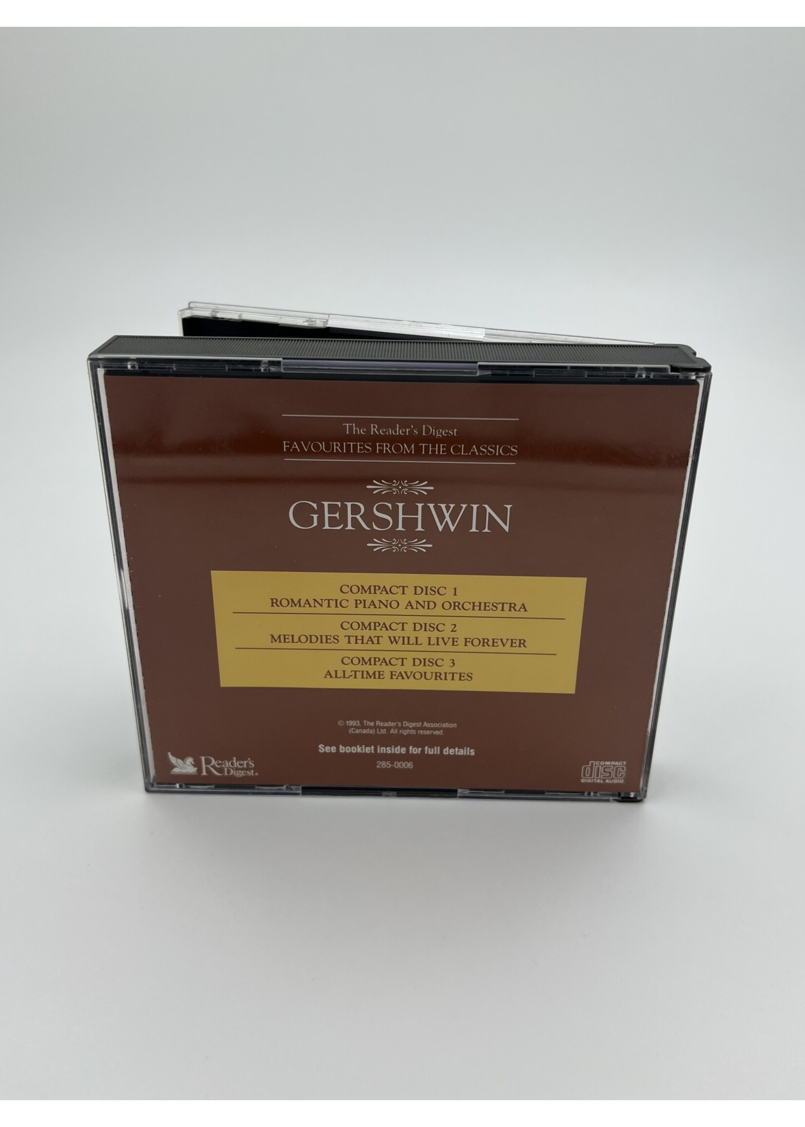 CD Gershwin Favourites From The Classics 3 CD
