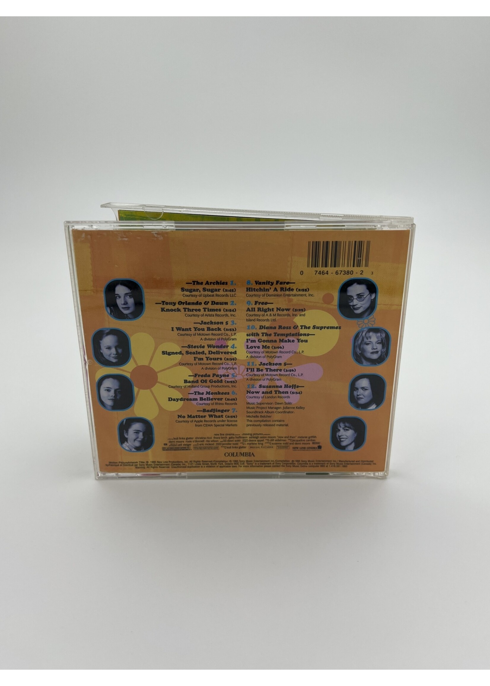 CD Now And Then Motion Picture Soundtrack CD
