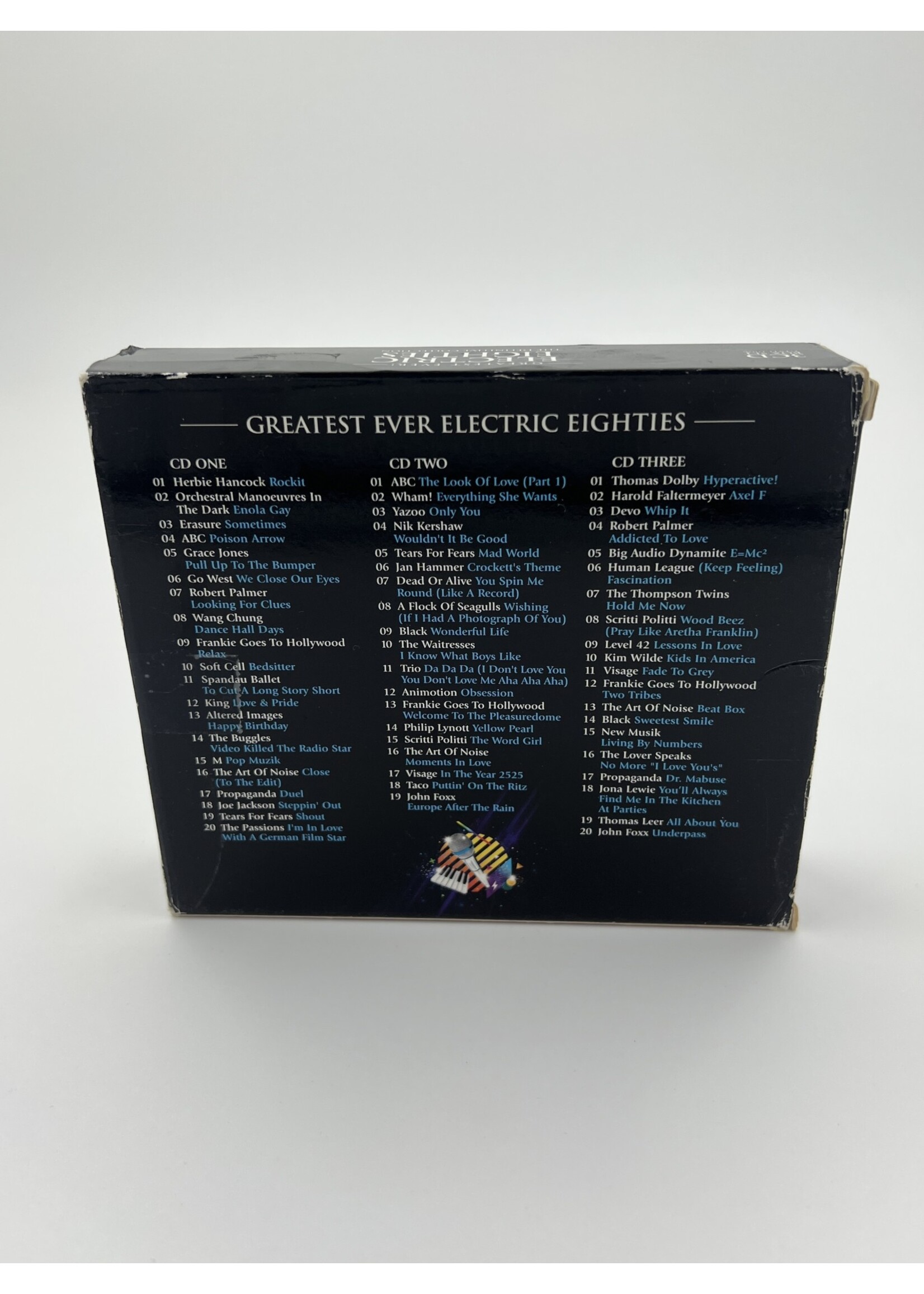CD Greatest Ever Electric Eighties The Definitive Collection 3 CD