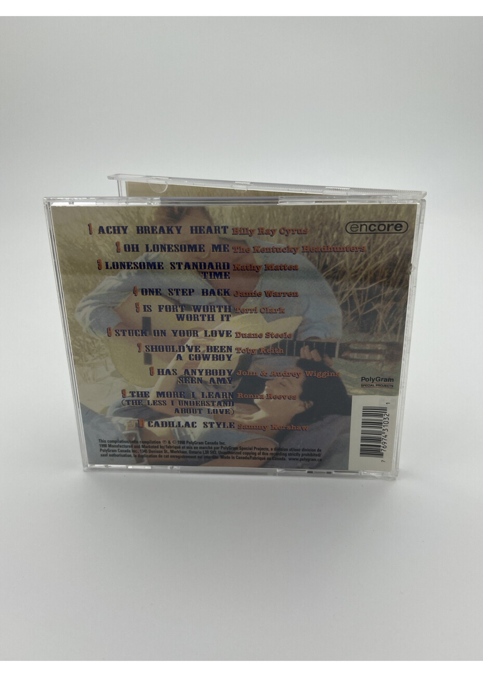 CD Hot For The 90s Country Various Artists CD