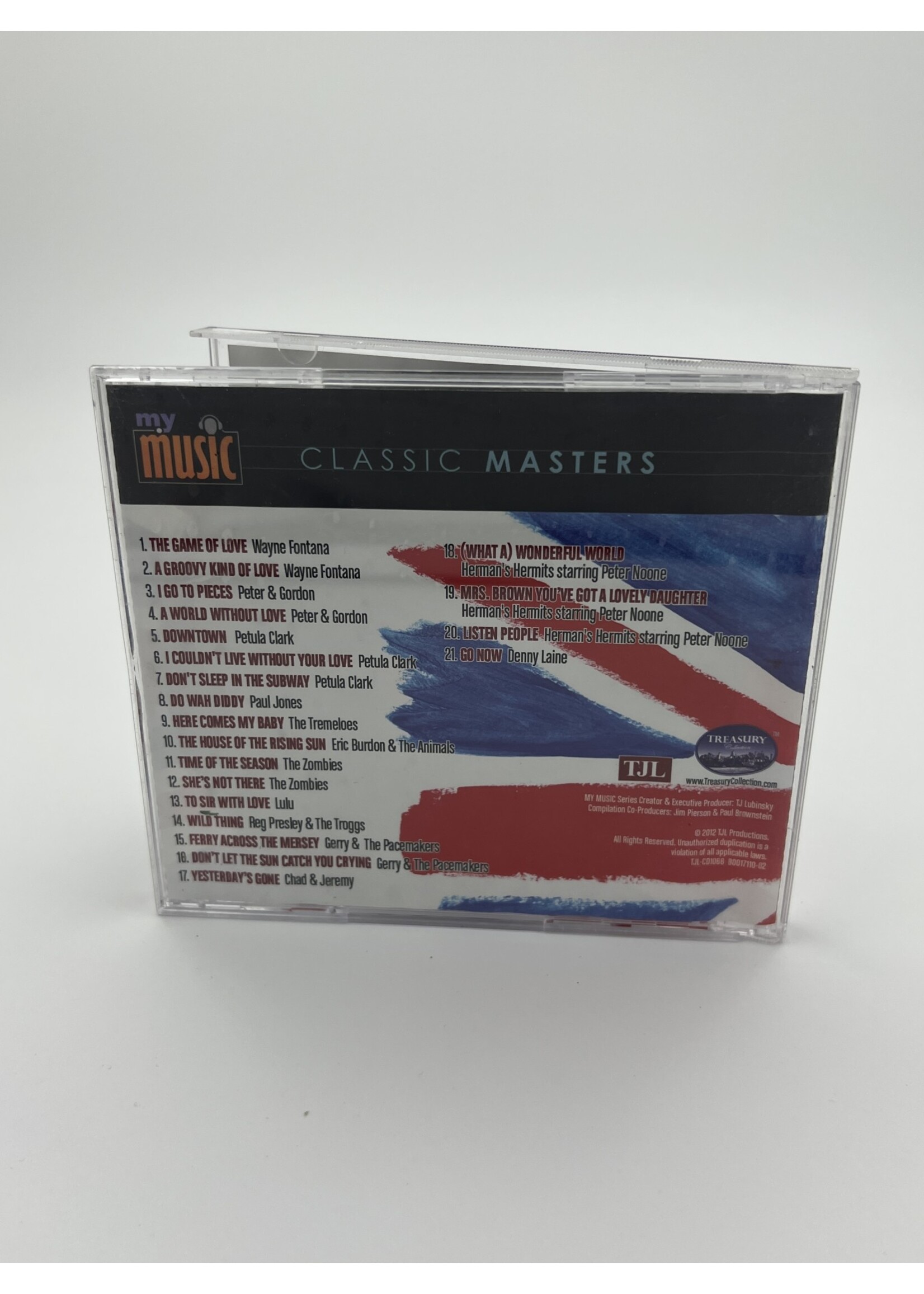CD British Pop Classic Masters Soundtrack Album Various Artist CD