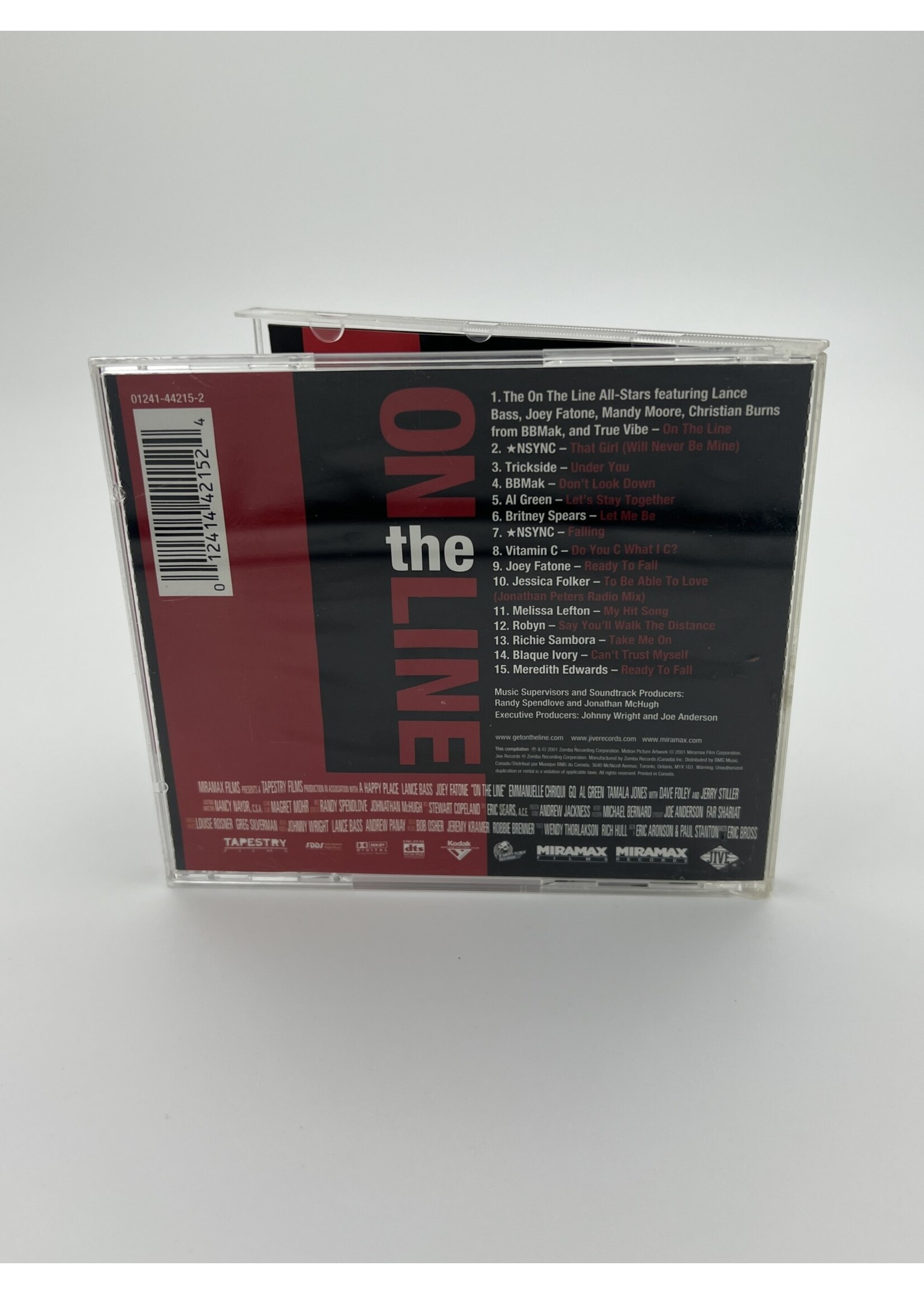 CD On The Line Motion Picture Soundtrack CD