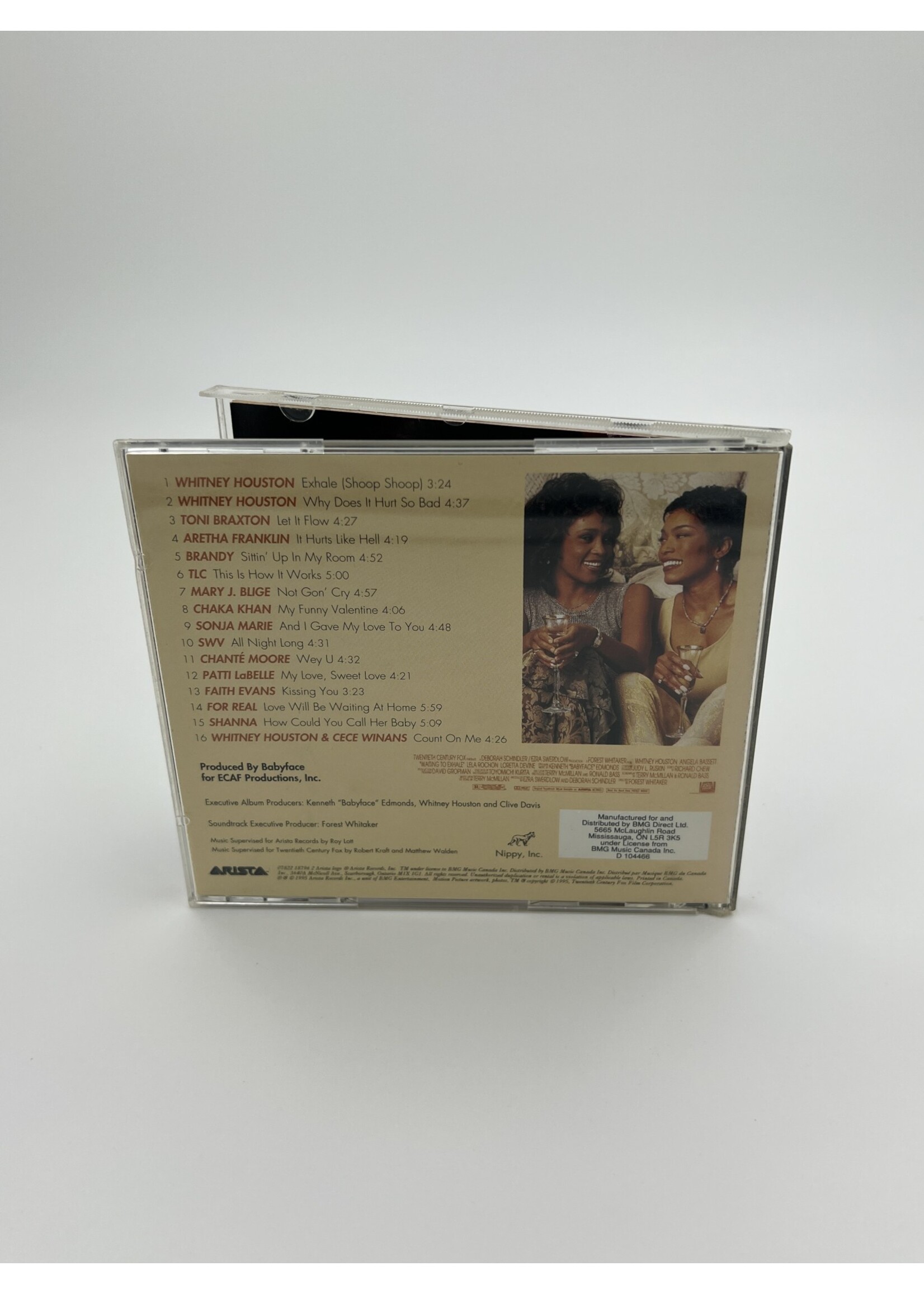 CD Waiting To Exhale Motion PIcture Soundtrack Various Artist CD