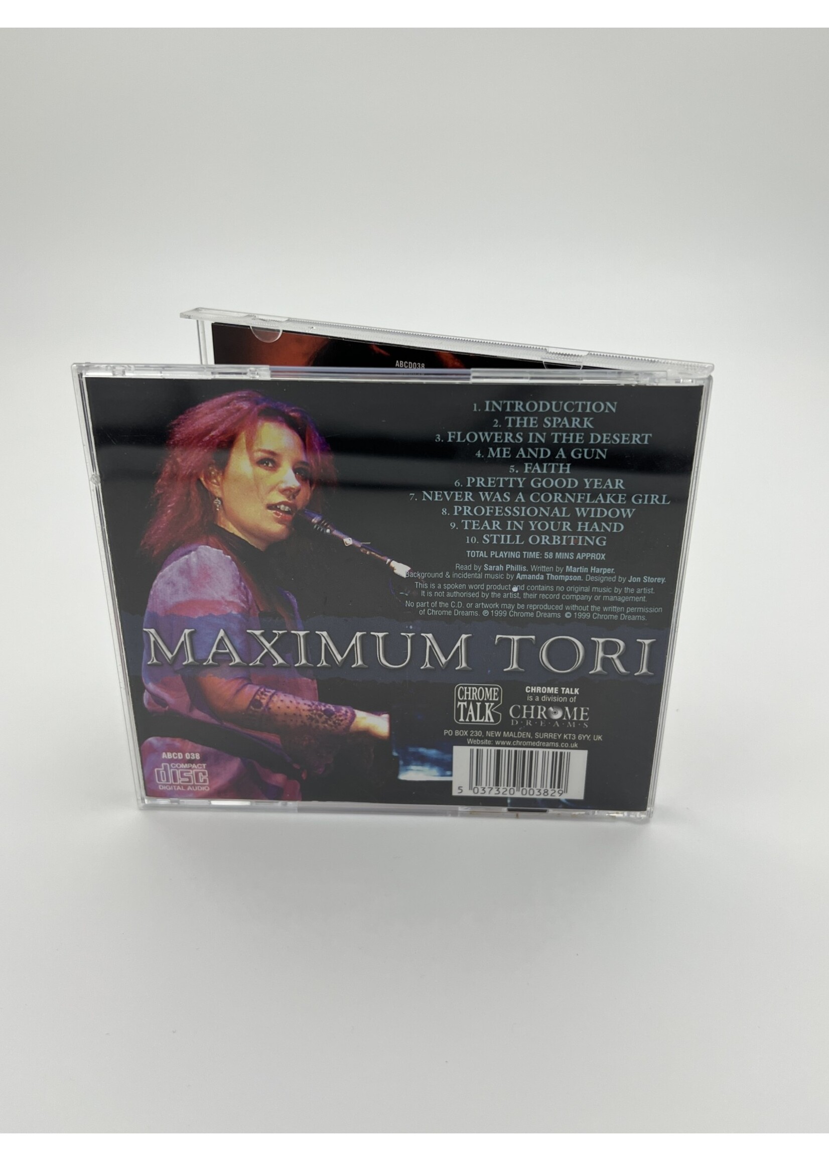 CD Maximum Tori Unauthorised Biography Of Tori Amos CD